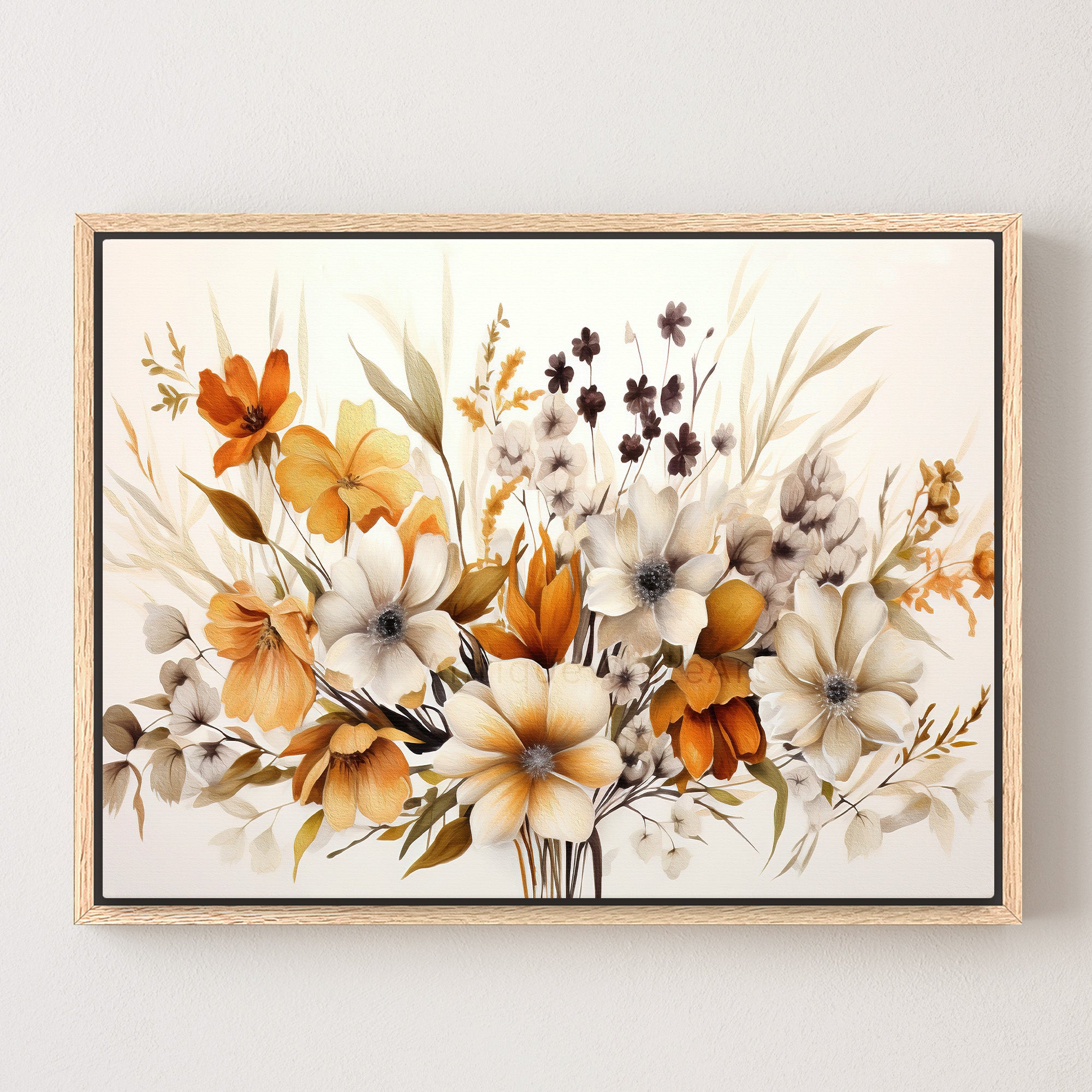 Golden Floral Bouquet