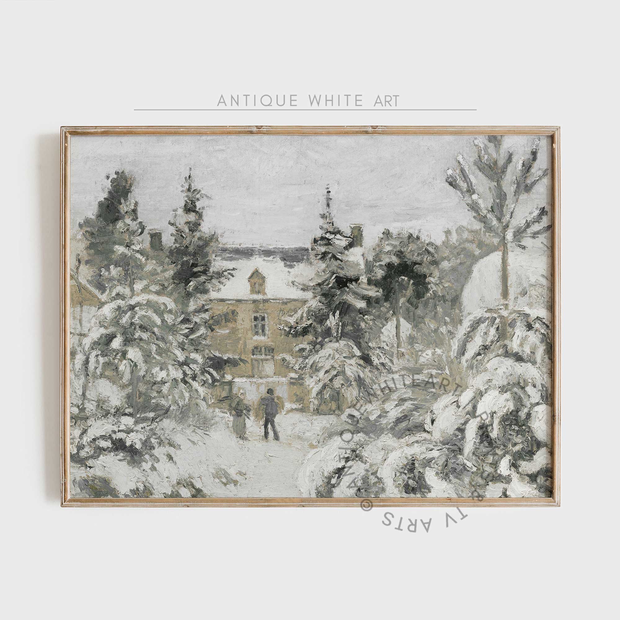 Vintage Winter Scene