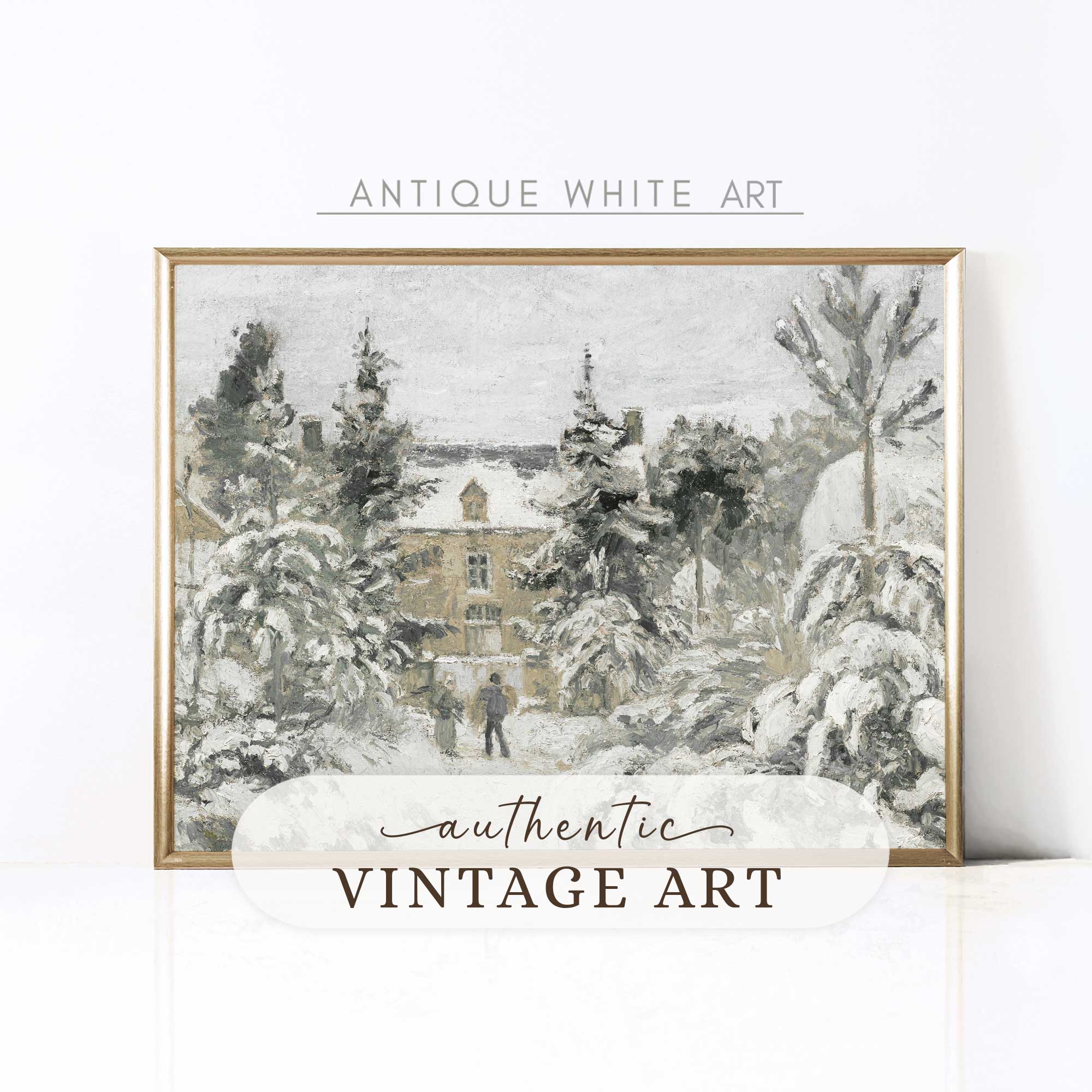 Vintage Winter Scene