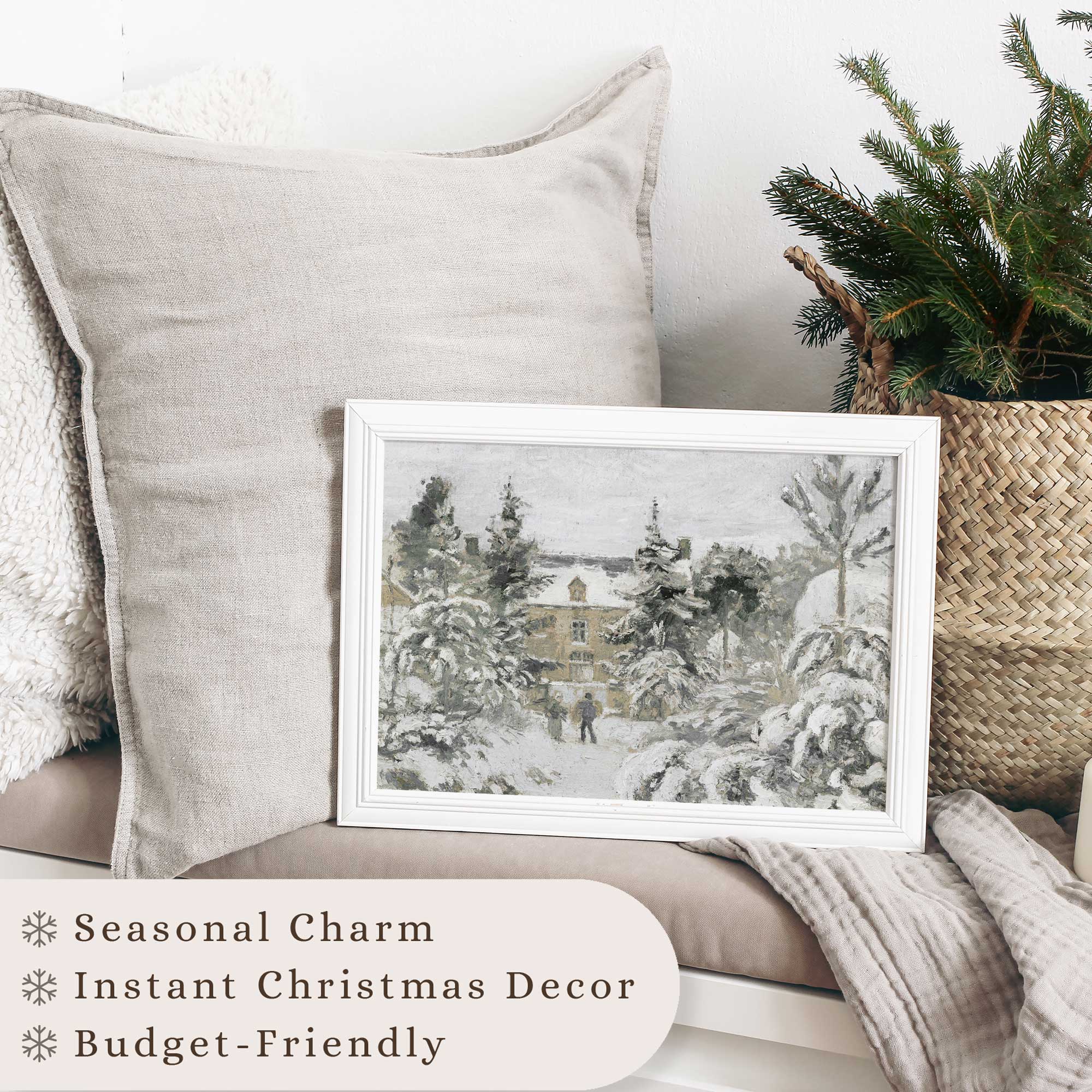 Vintage Winter Scene