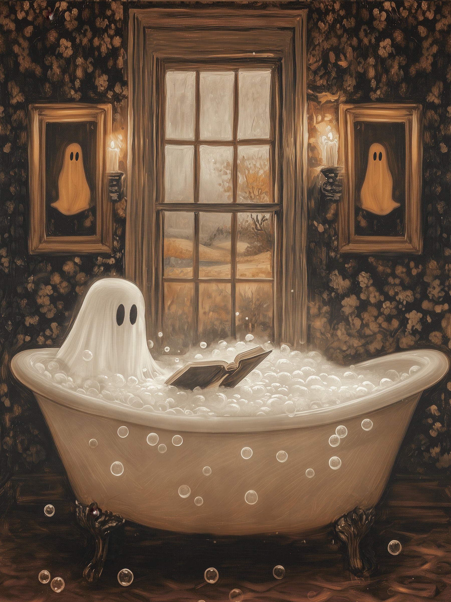Ghostly Bubble Bath