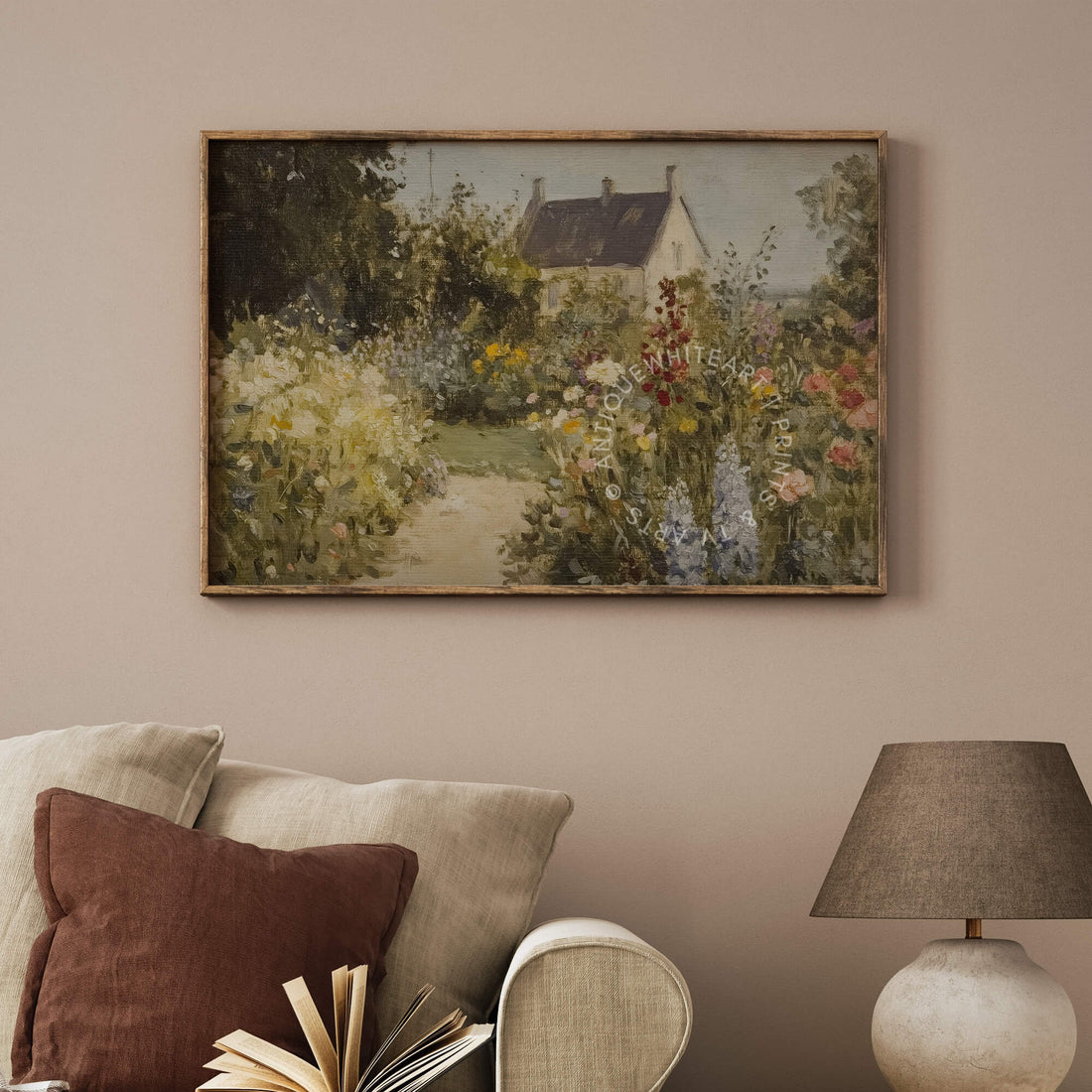 Cottage Garden Wall Art Print