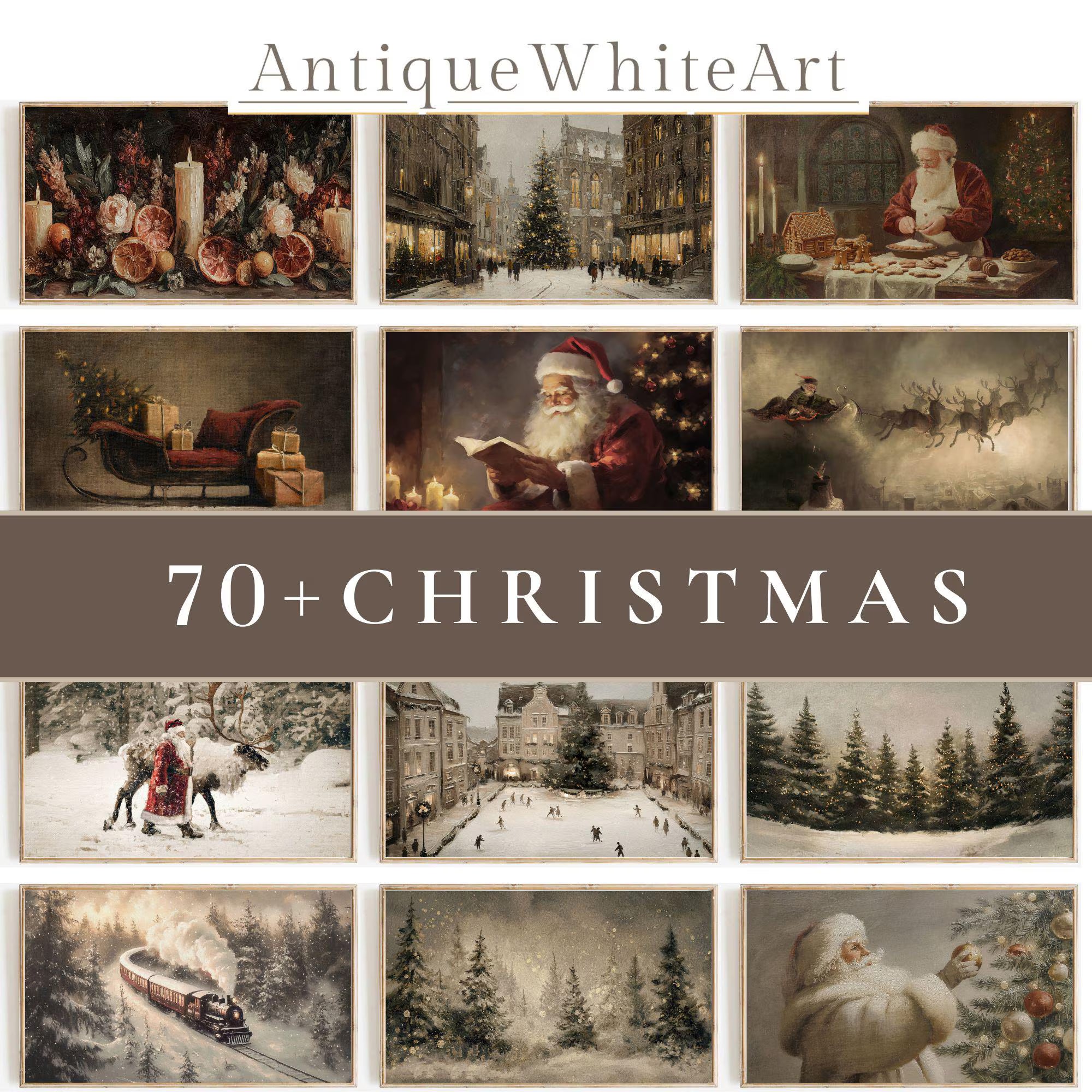 All seasons set of 200+ Frame TV Images, Digital Download | TS108