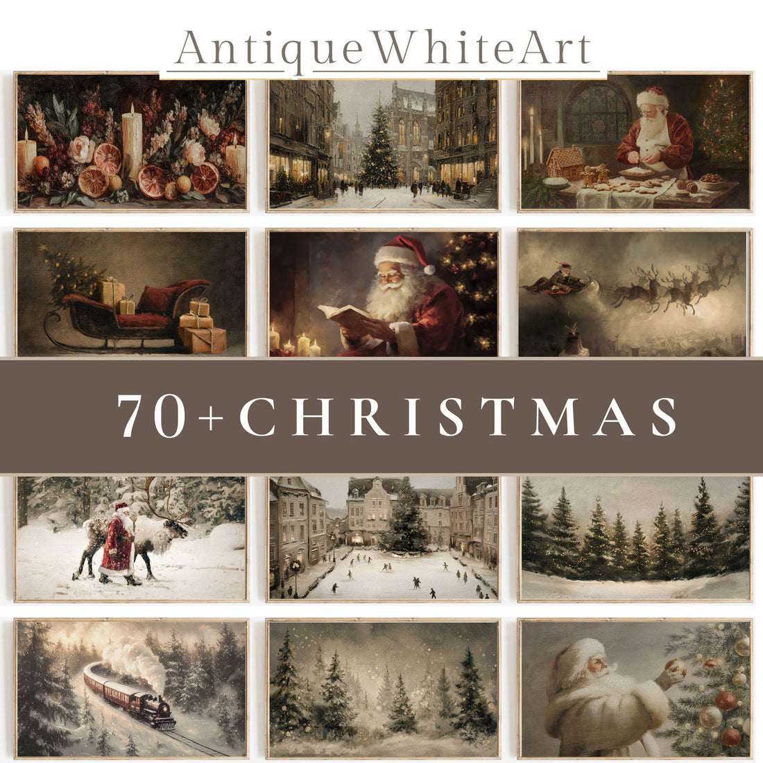 All seasons set of 200+ Frame TV Images, Digital Download | TS108
