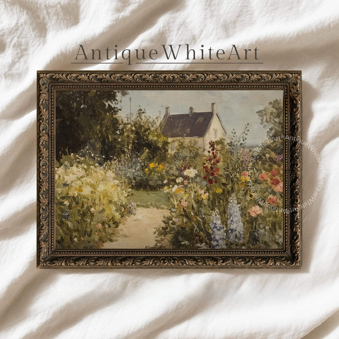 Cottage Garden Wall Art Print