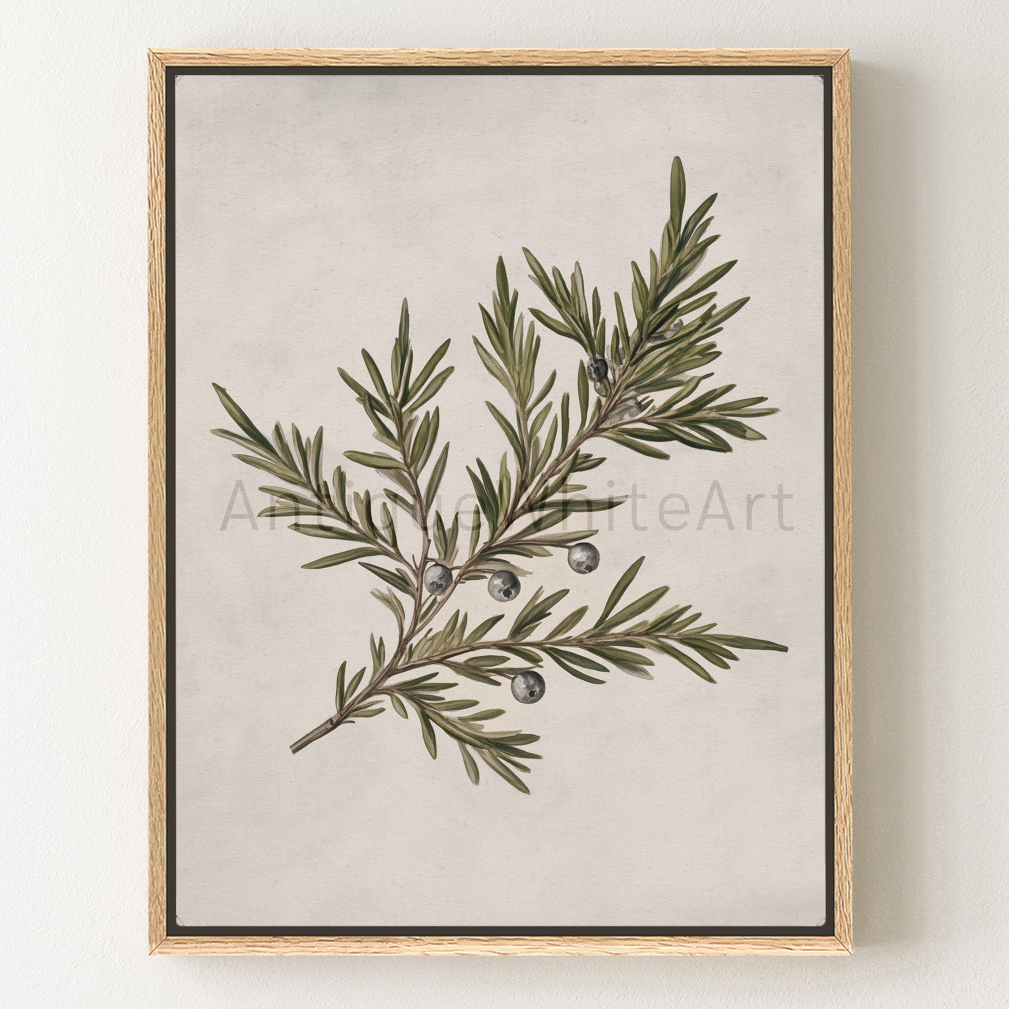 Pine Branch Painting