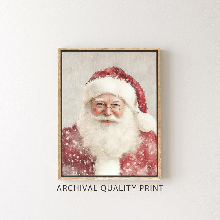 Santa Claus Portrait Print