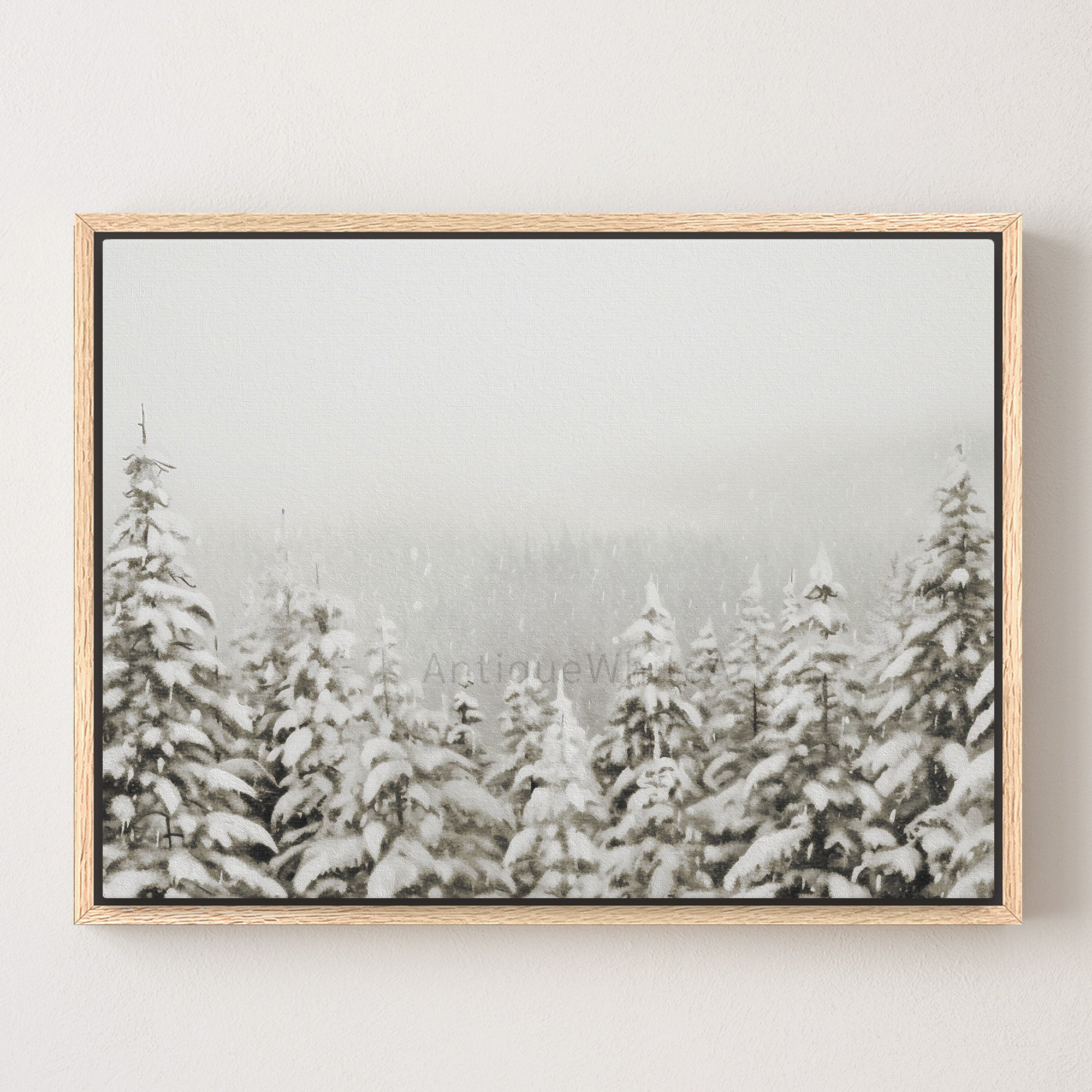 Snowy Winter Forest