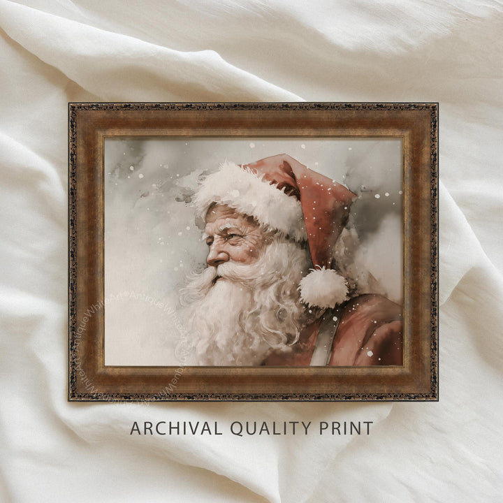 Santa Portrait Wall Art