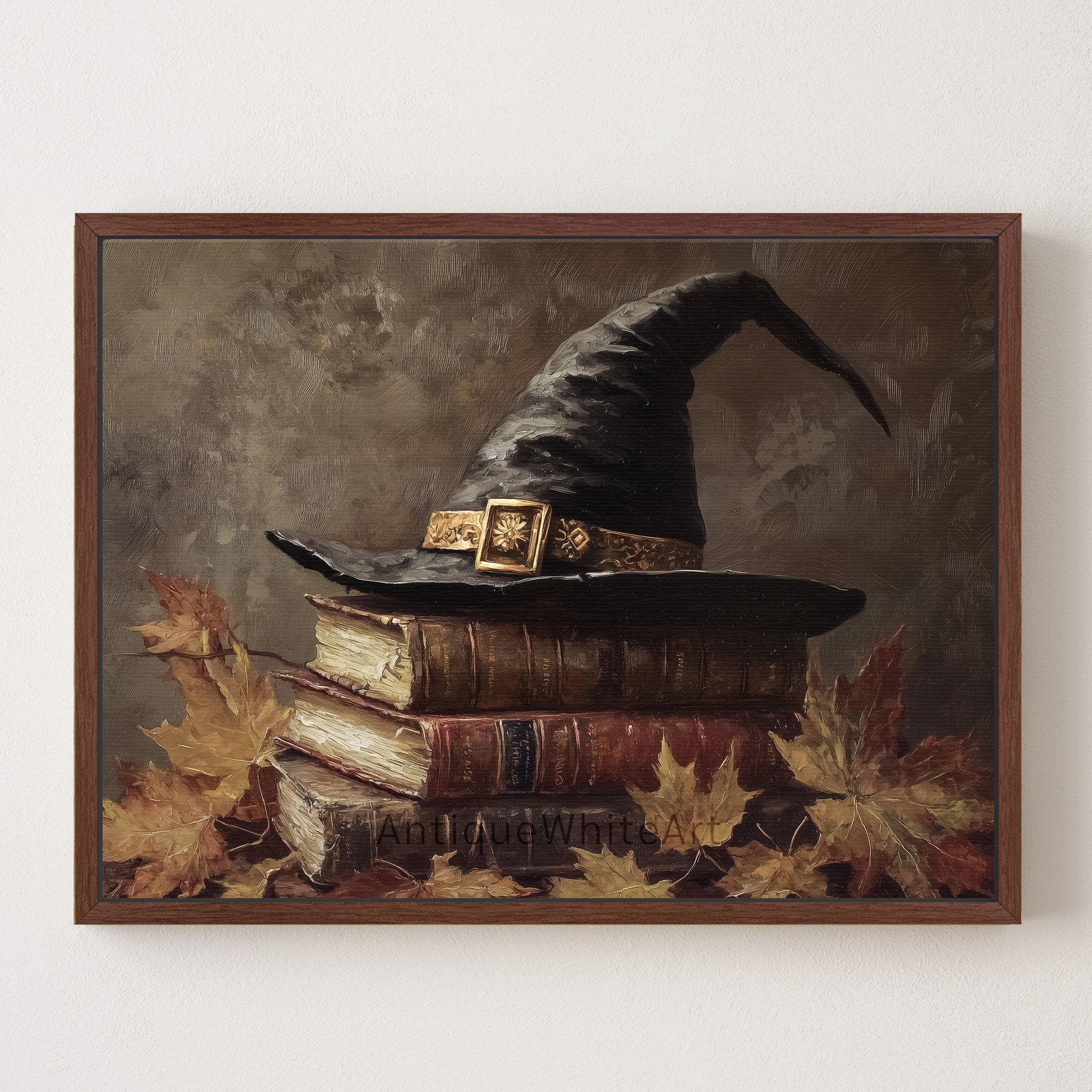 Witch Hat with Spell Books