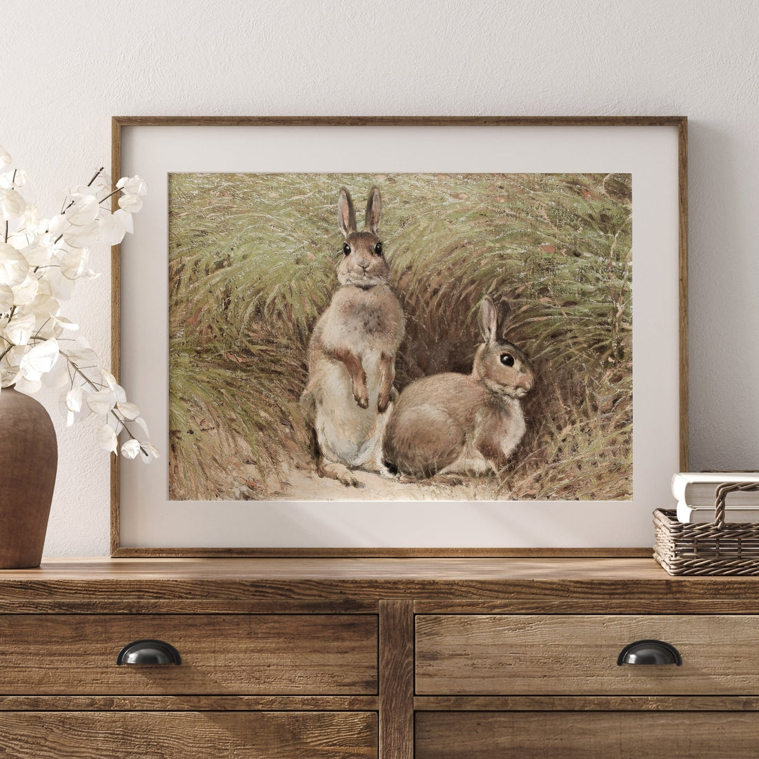 Bunnies in the Field