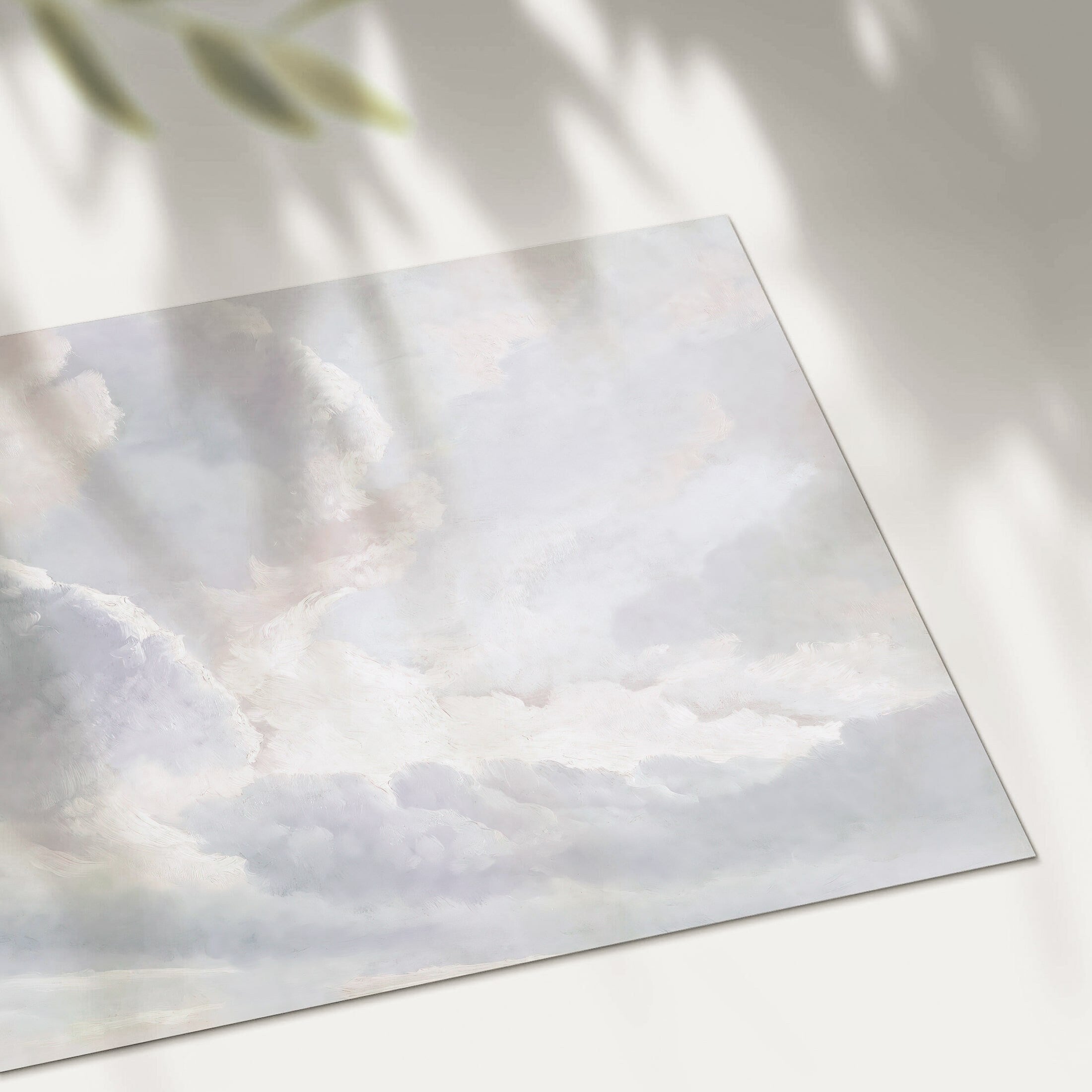 Soft Clouds in a Pale Sky