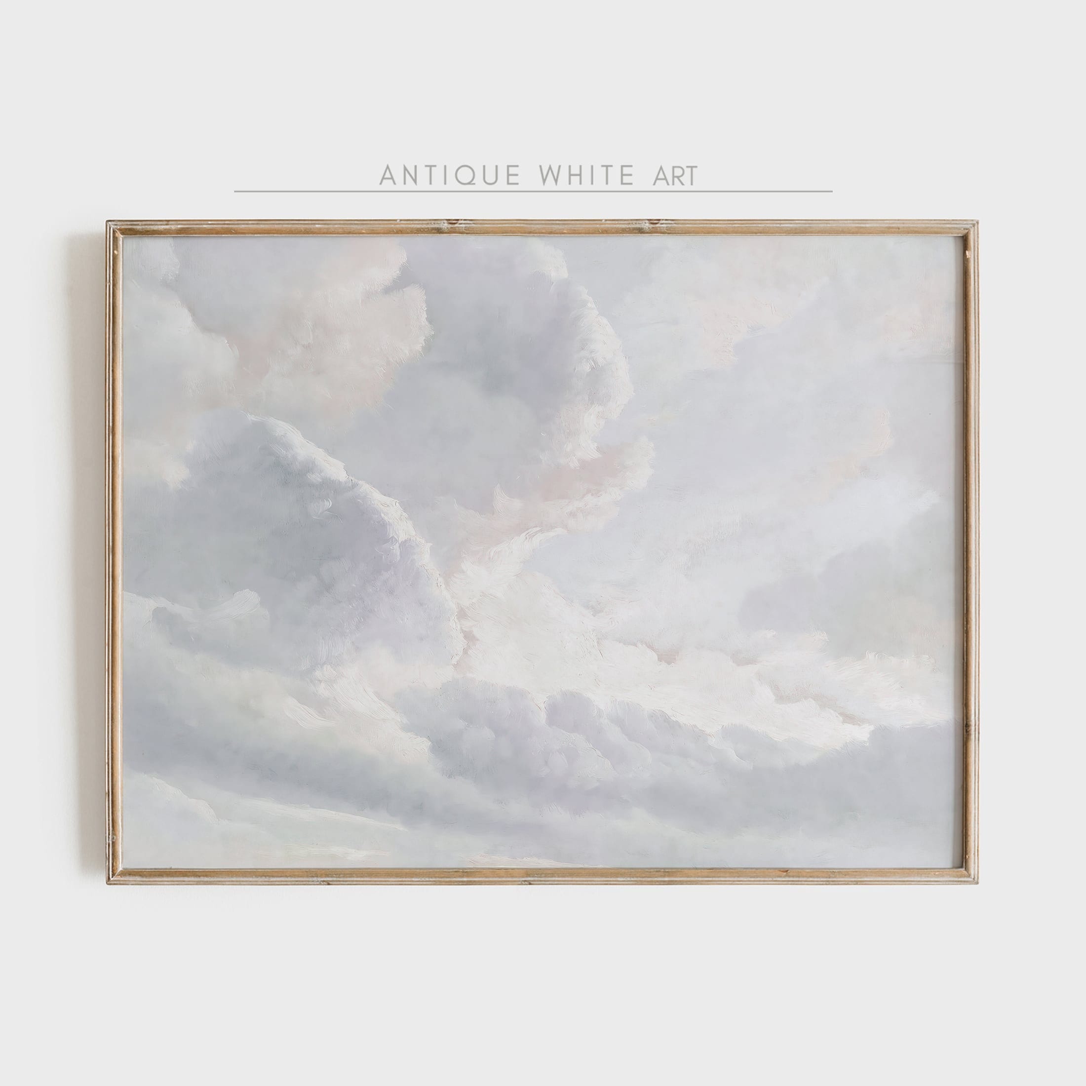 Soft Clouds in a Pale Sky