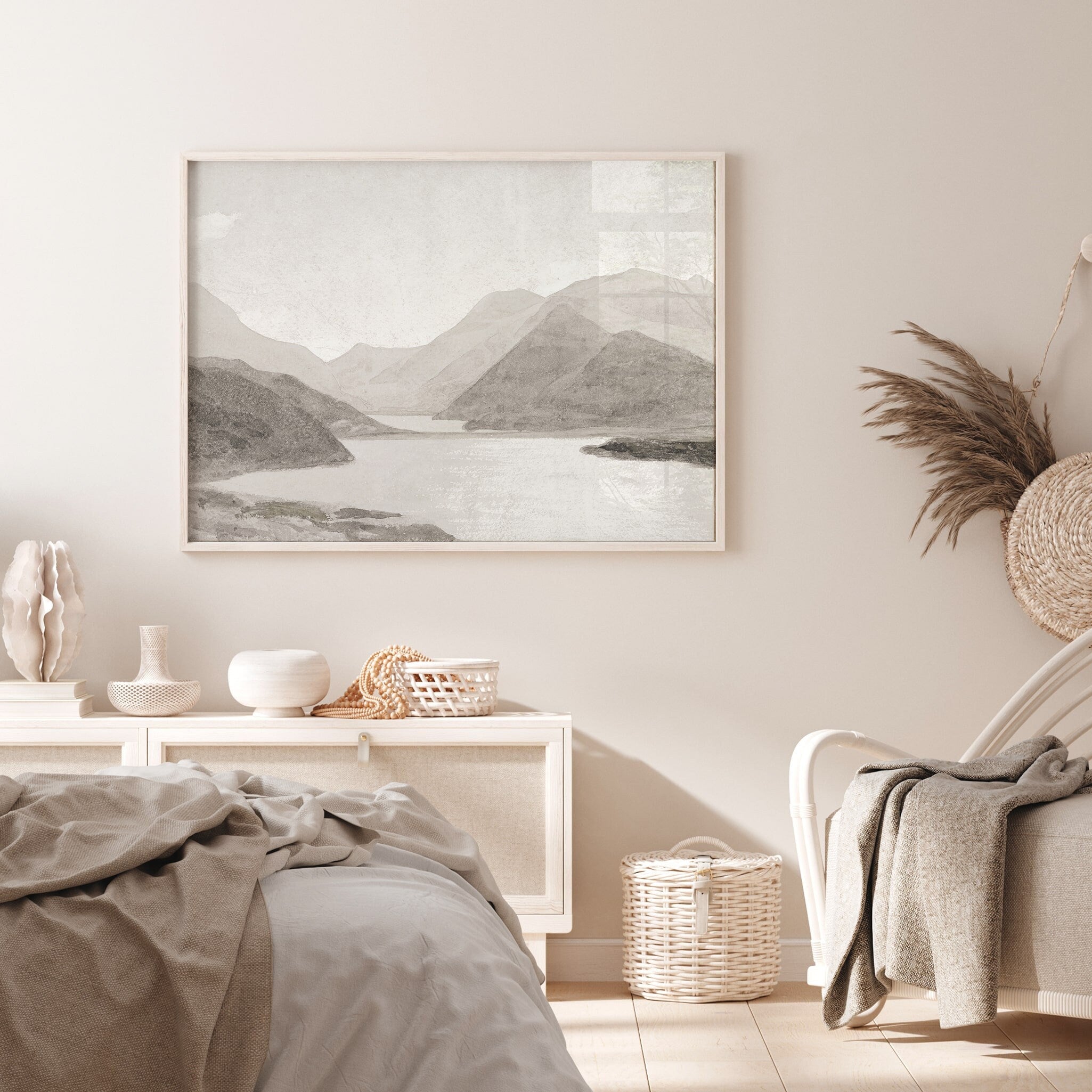 Minimalist Beige Hills