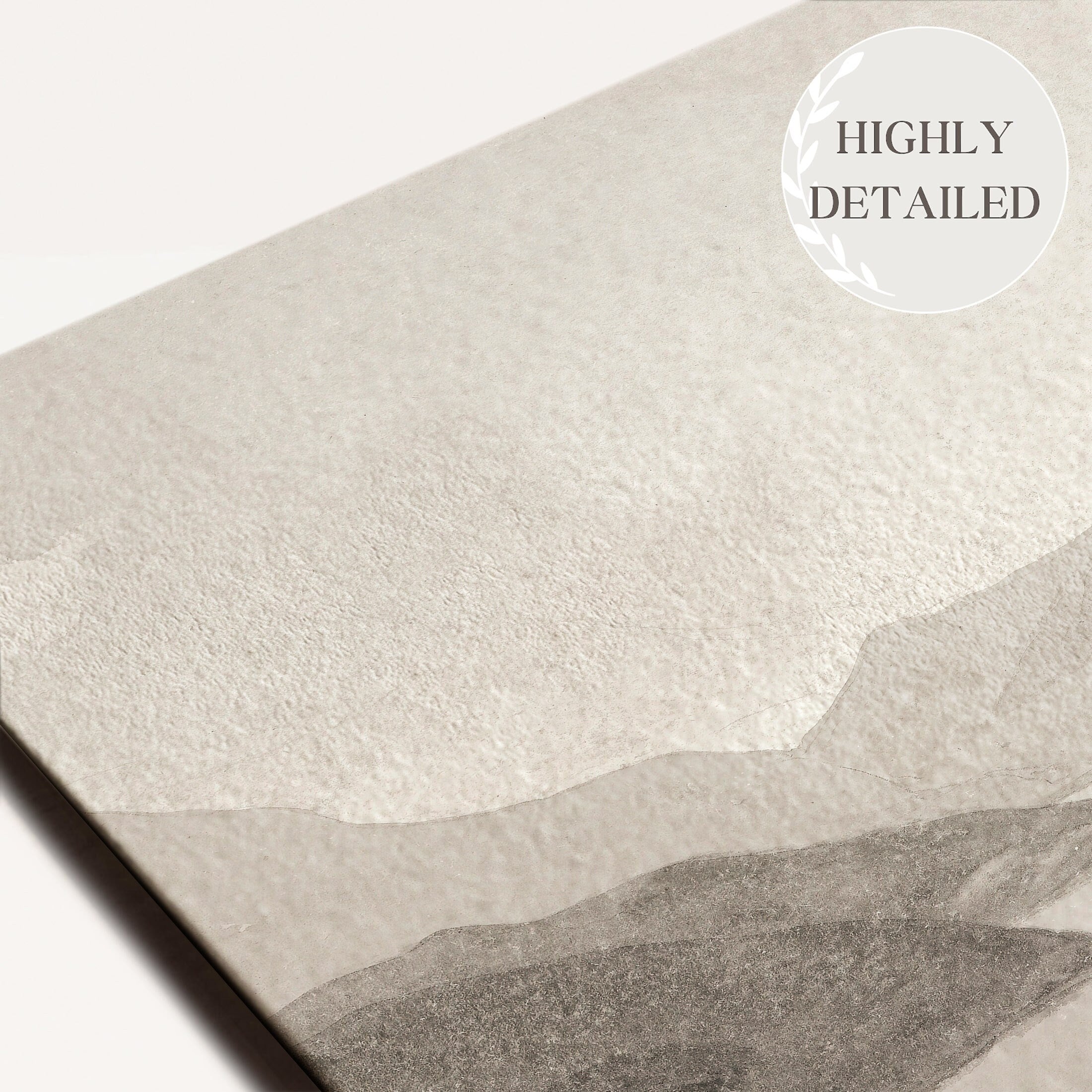 Minimalist Beige Hills