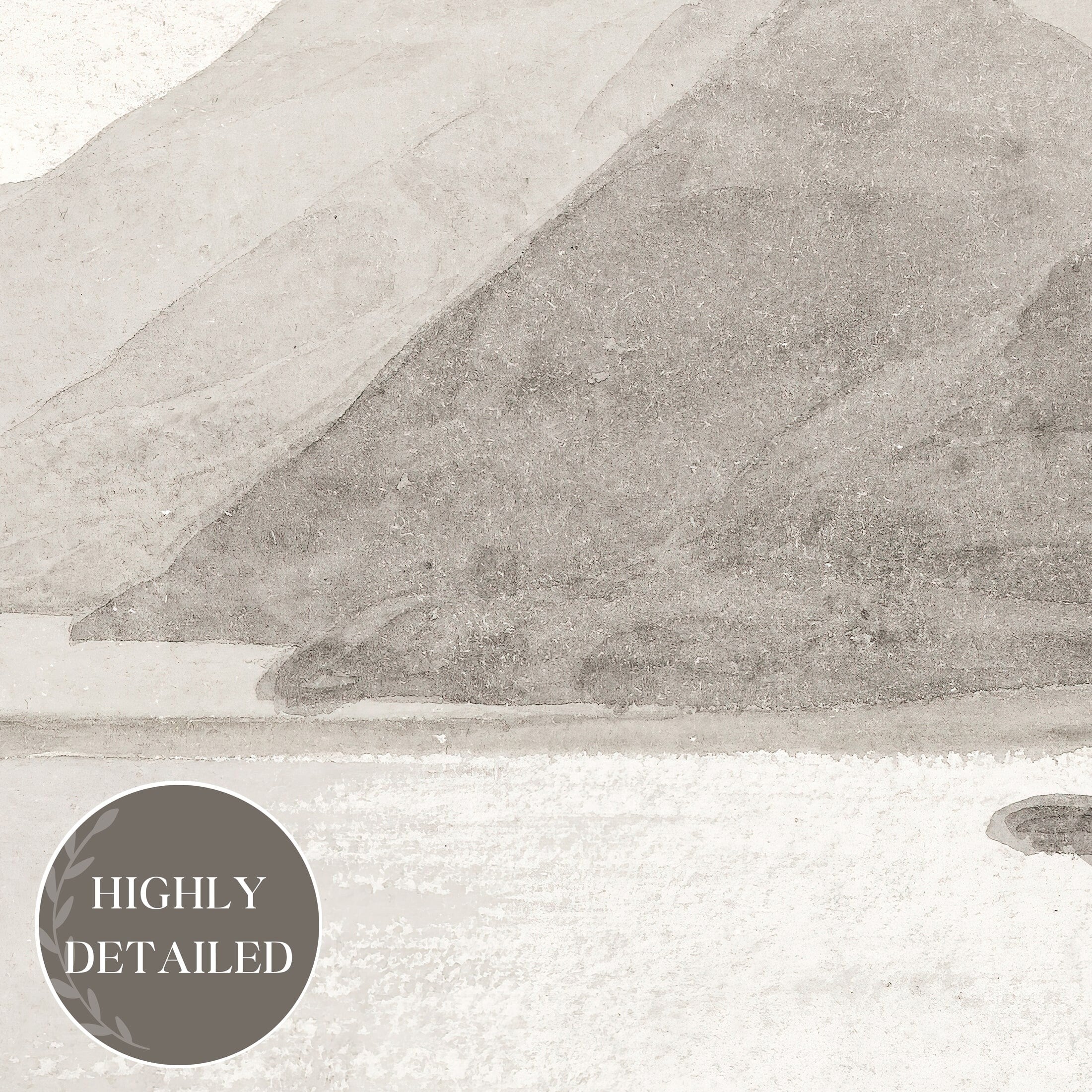 Minimalist Beige Hills