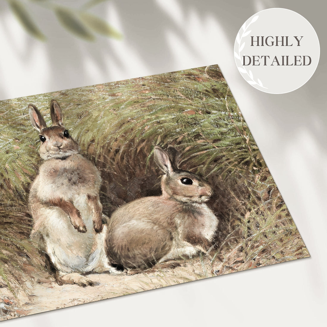 Bunnies in the Field