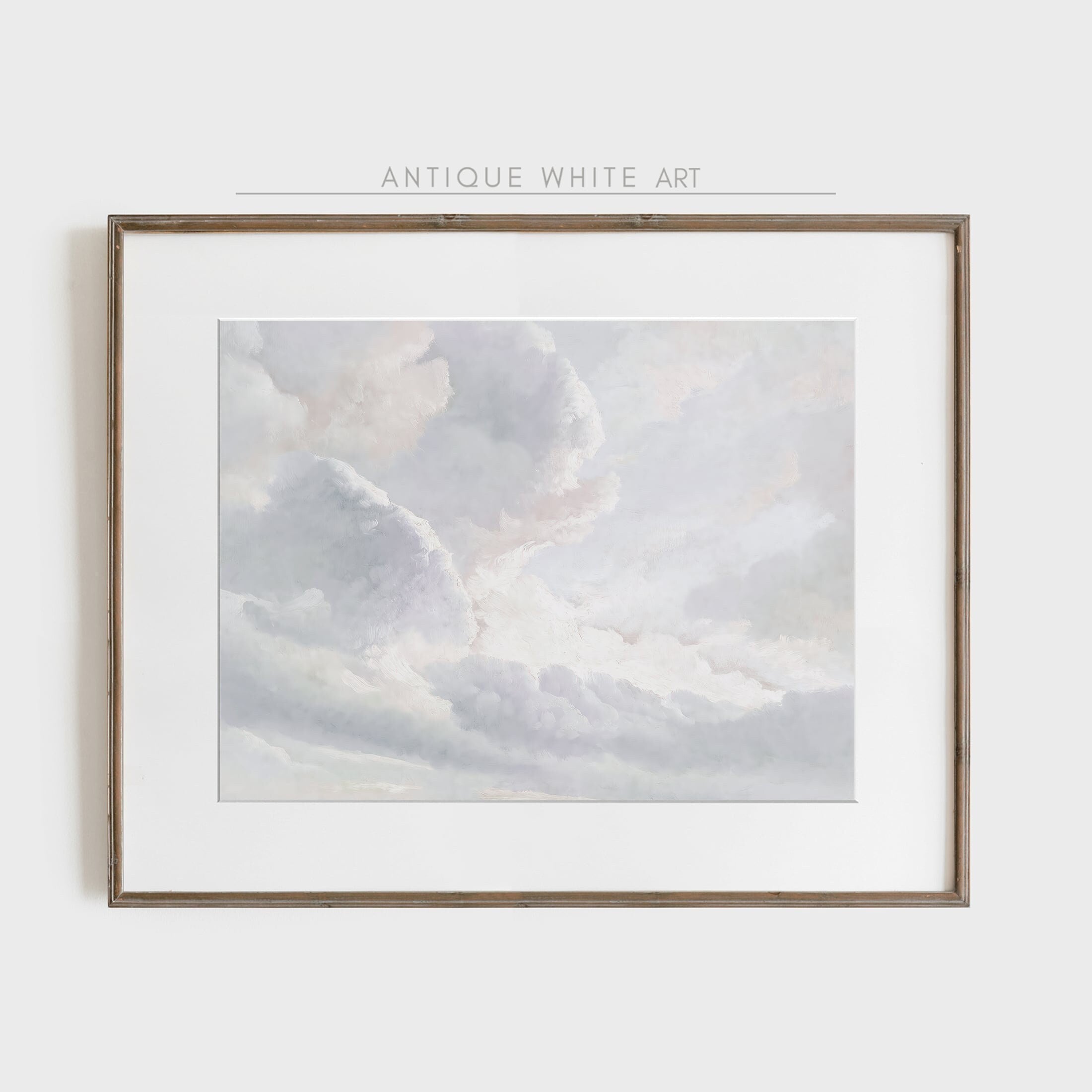 Soft Clouds in a Pale Sky