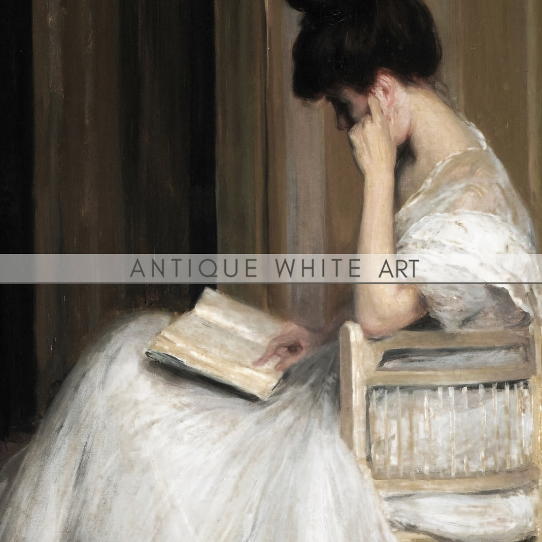 Lady in White Reading