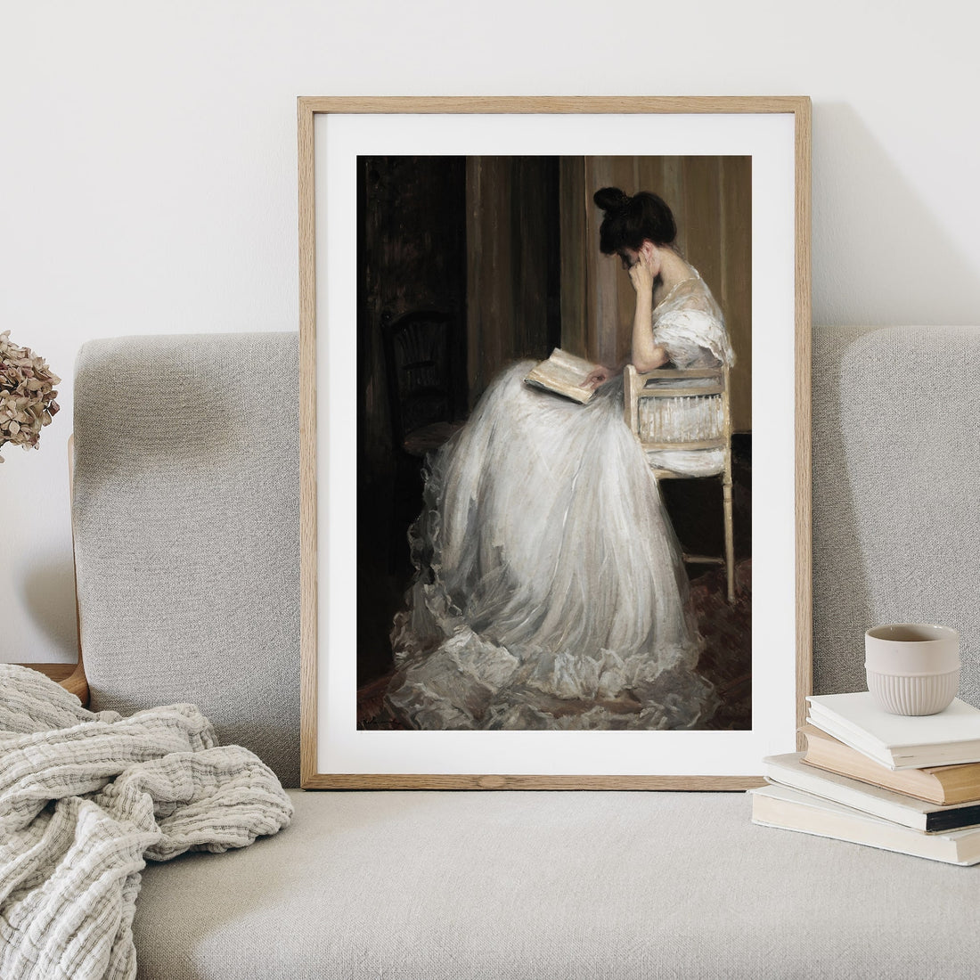 Lady in White Reading
