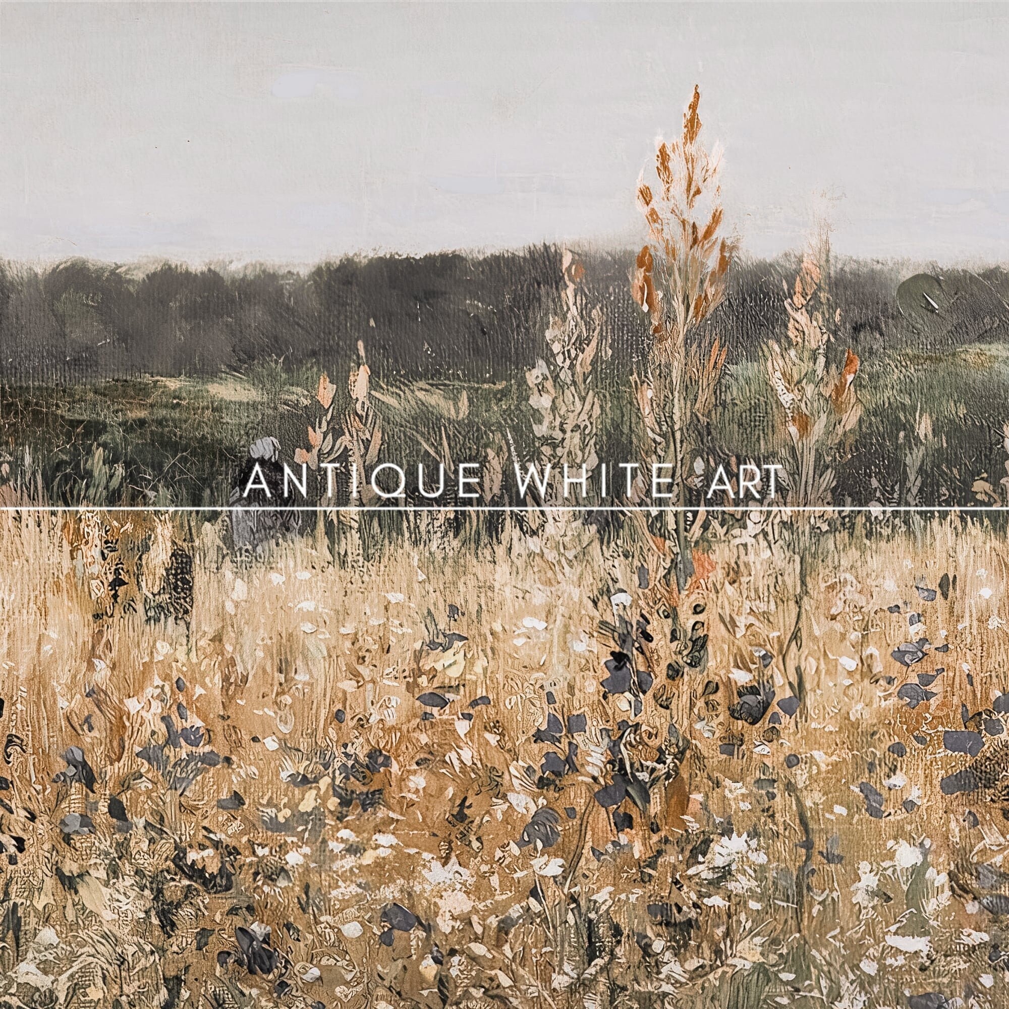 Golden Wildflower Field