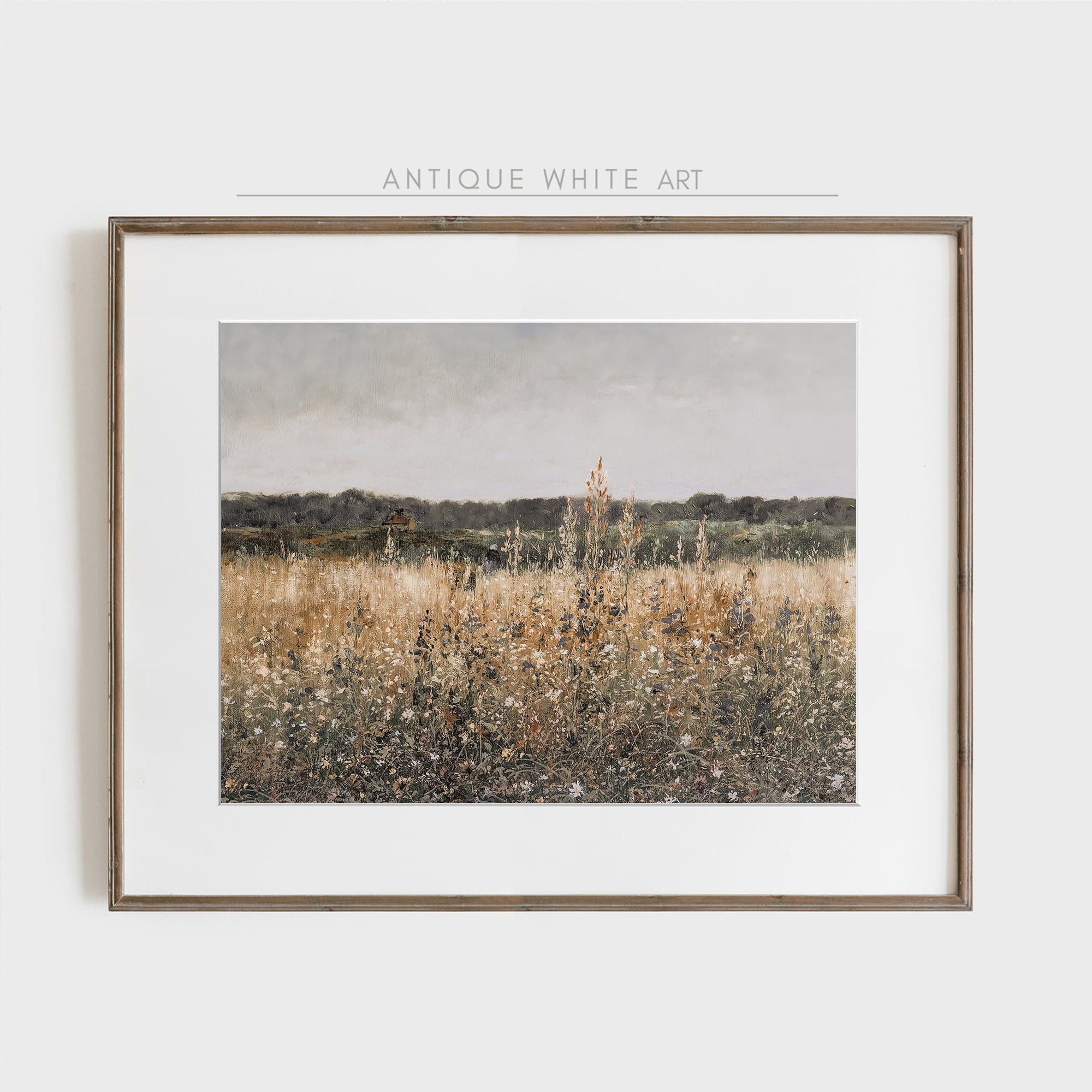 Golden Wildflower Field