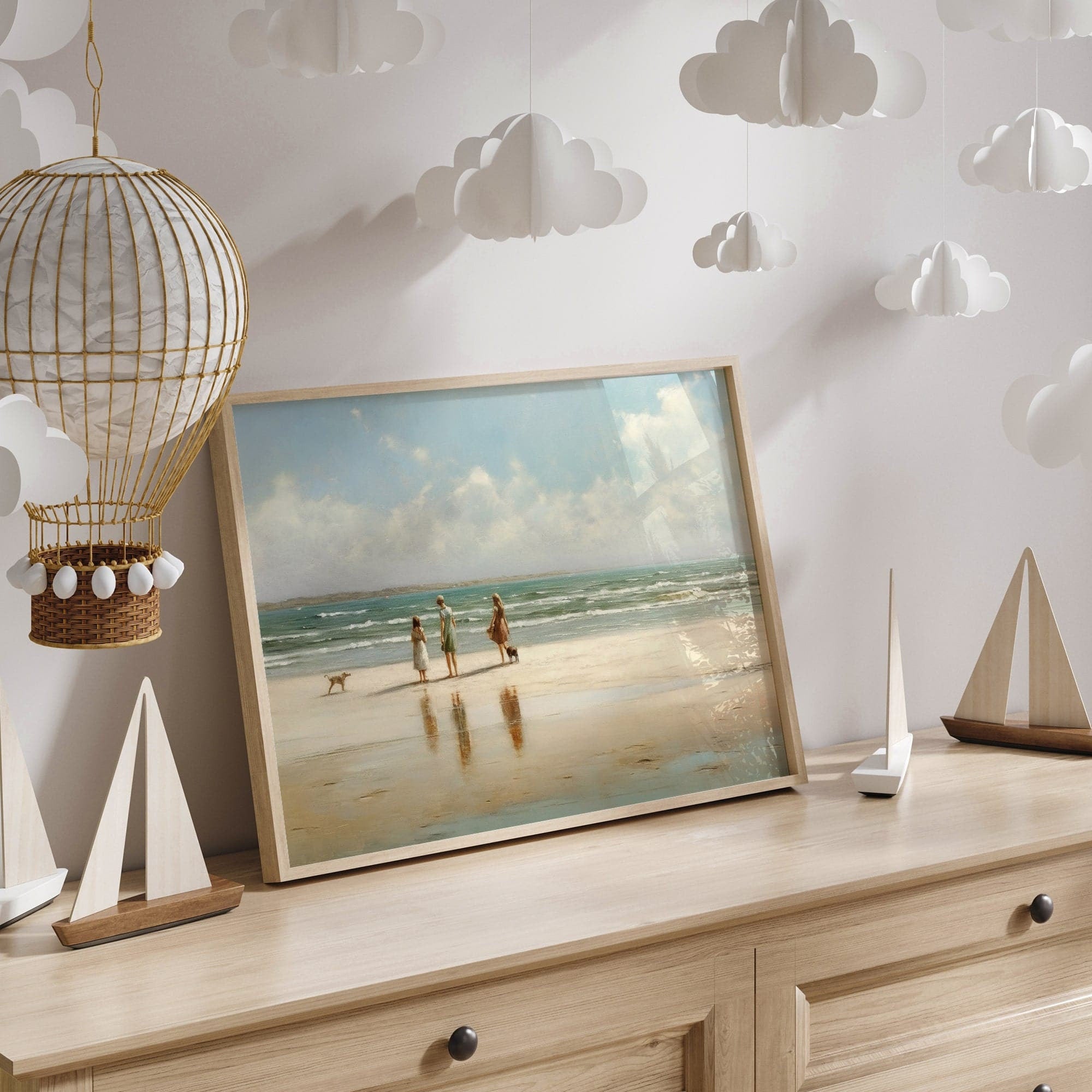 Walking Along the Shore