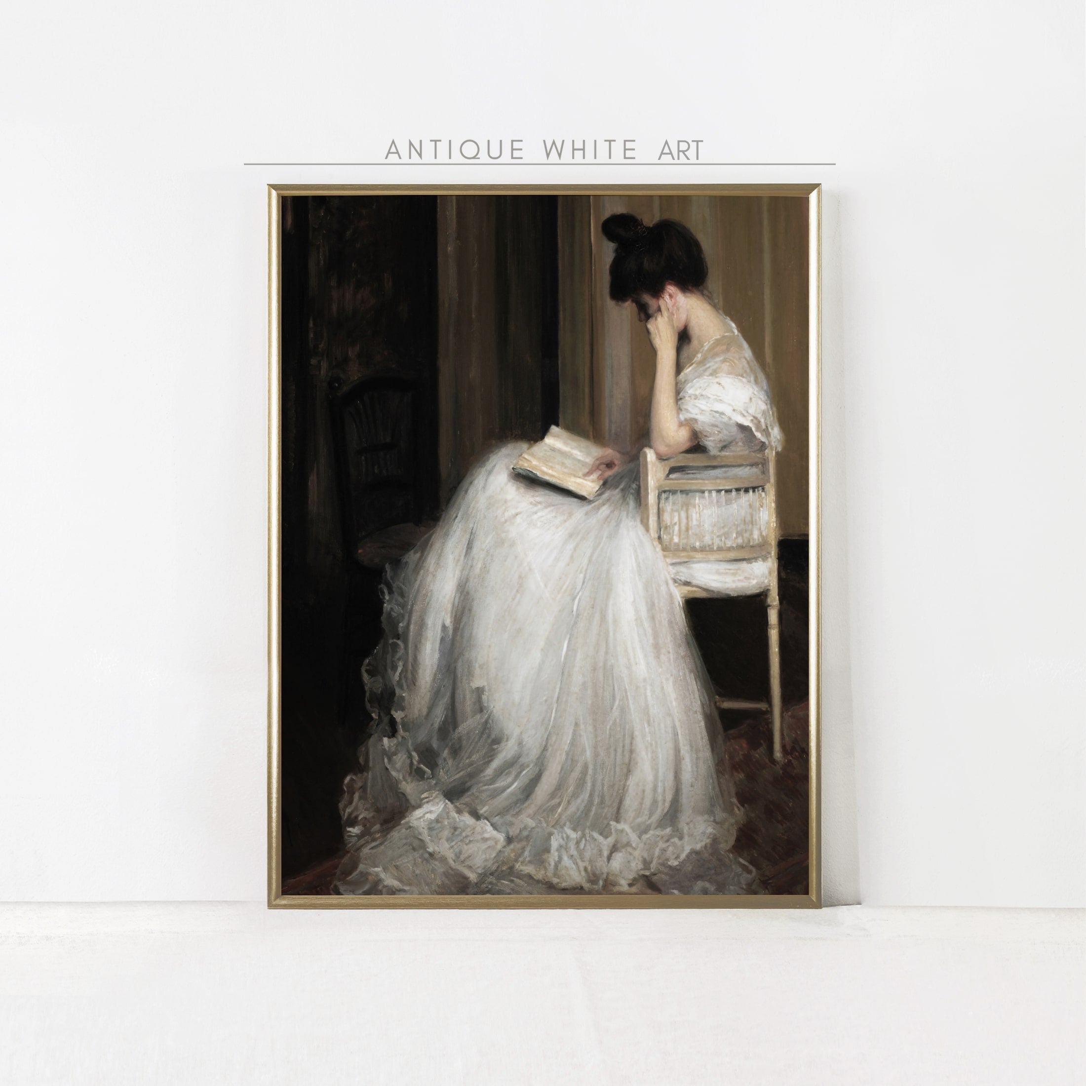 Lady in White Reading