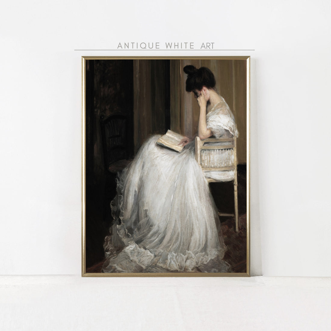 Lady in White Reading