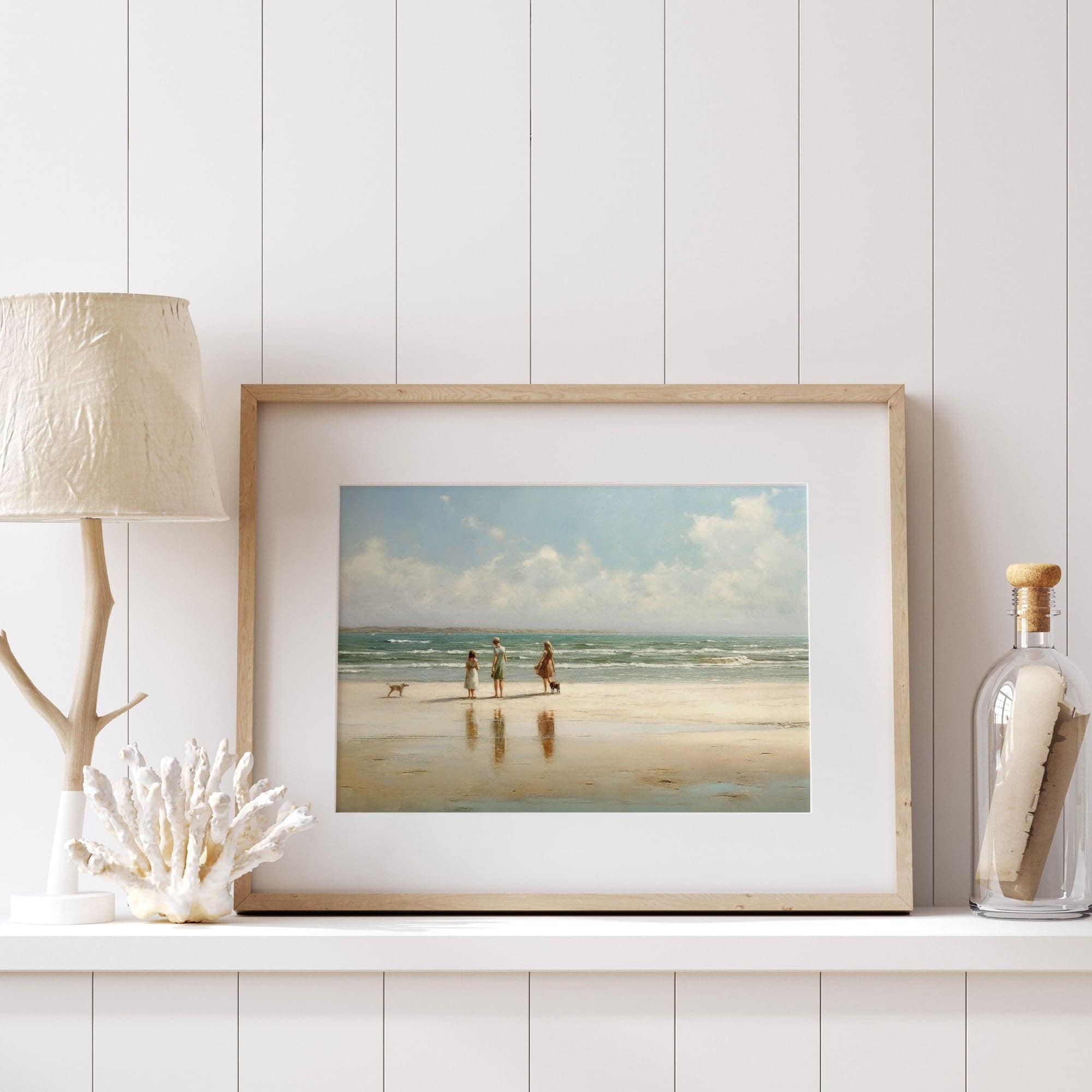 Walking Along the Shore