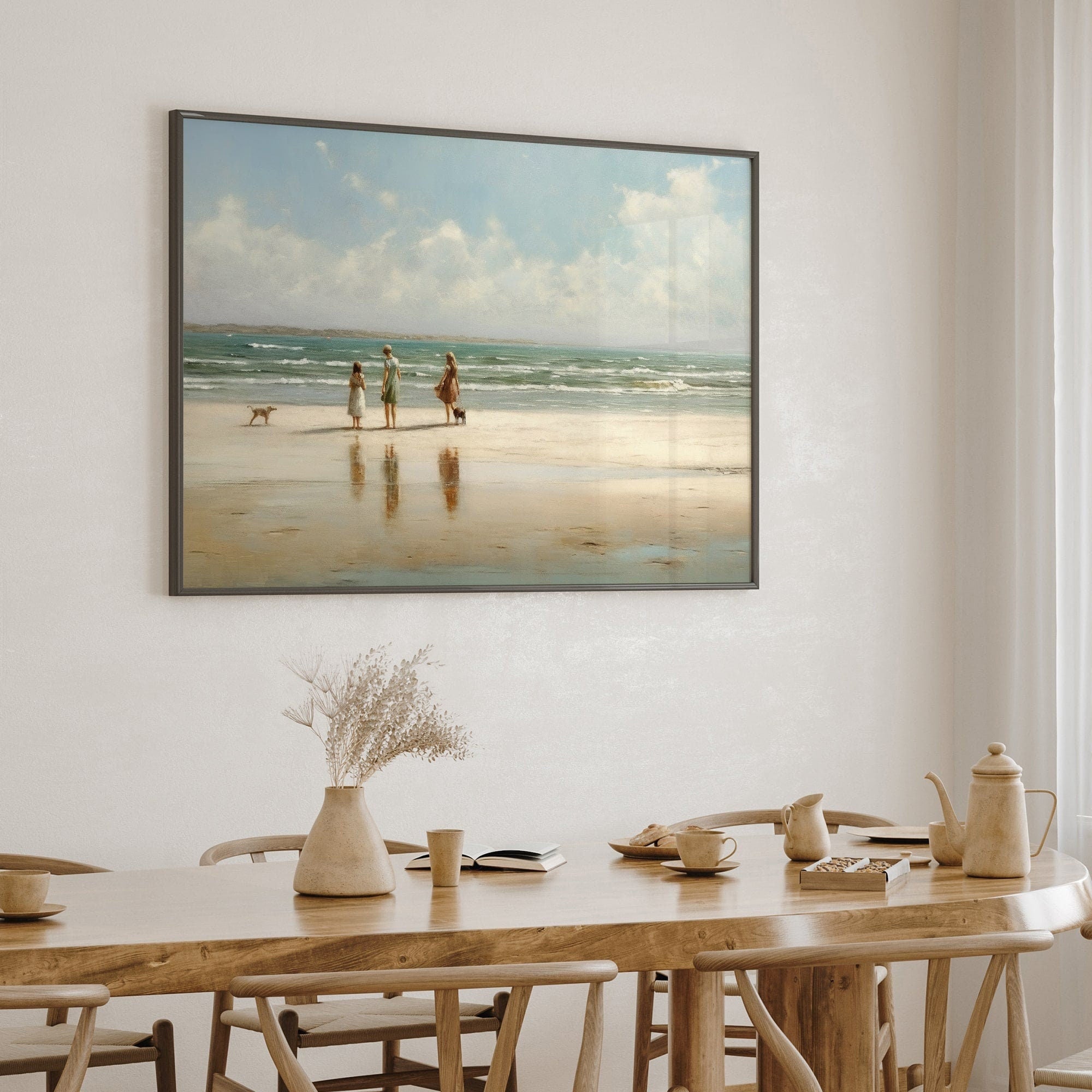 Walking Along the Shore