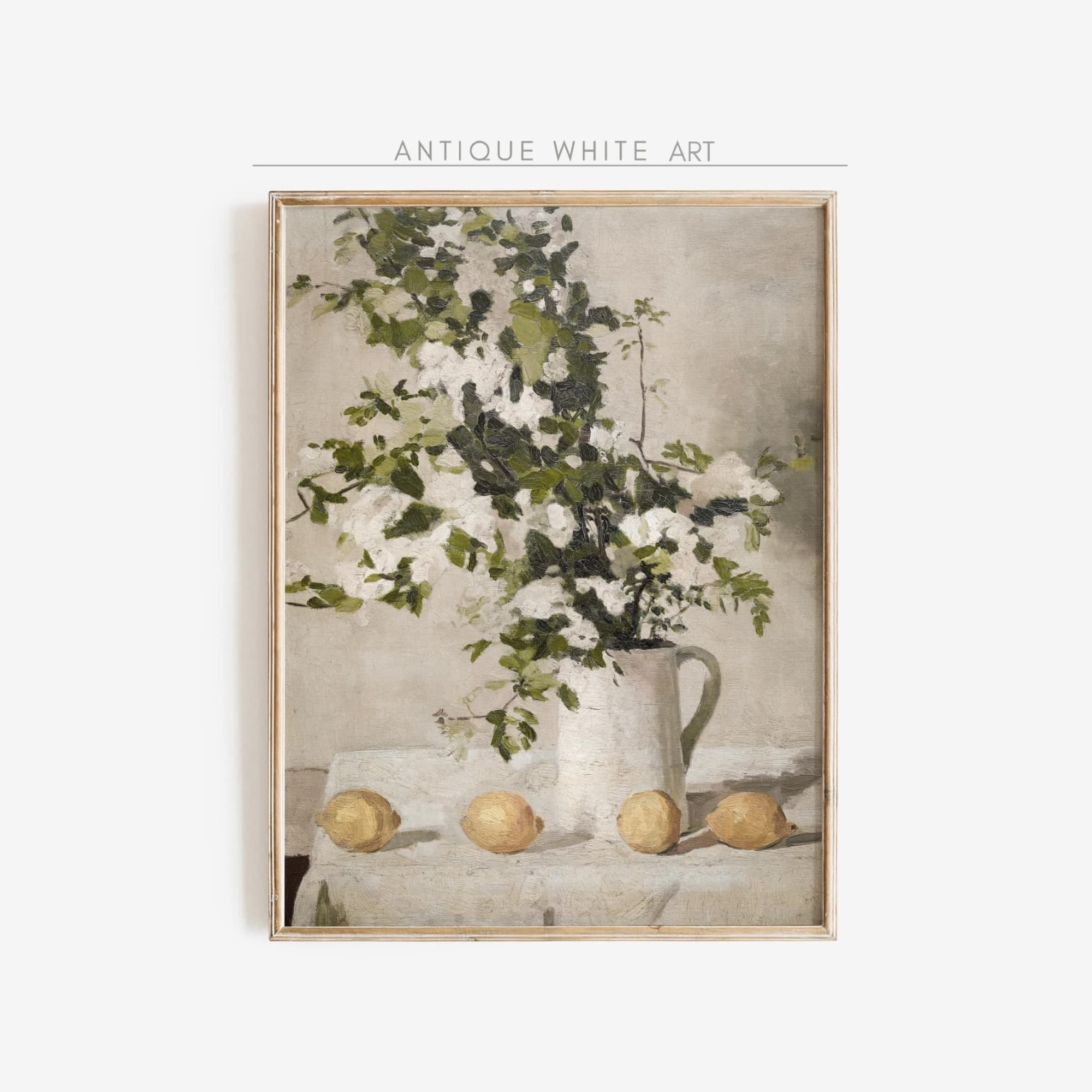 Still Life with Flowers and Lemons