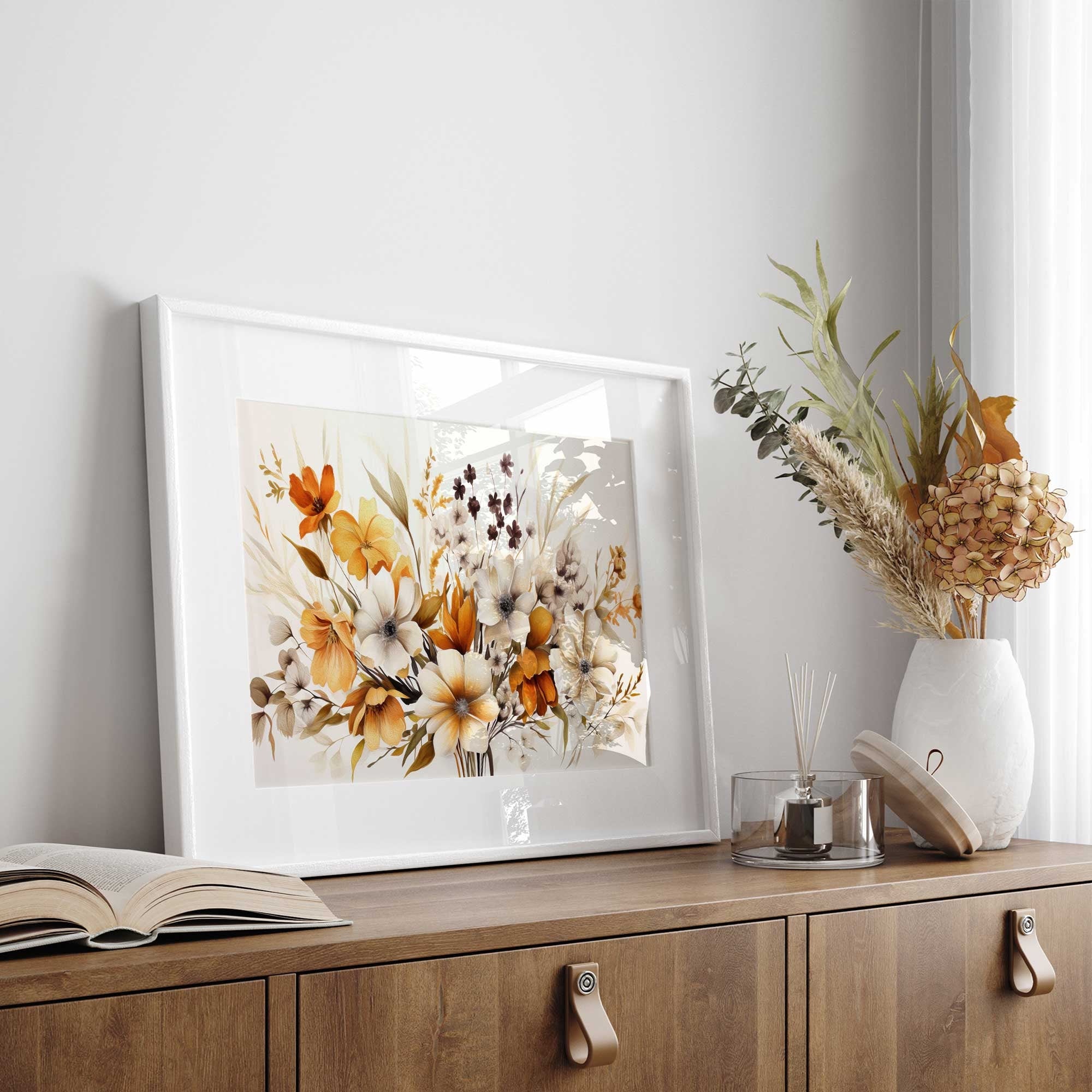 Golden Floral Bouquet