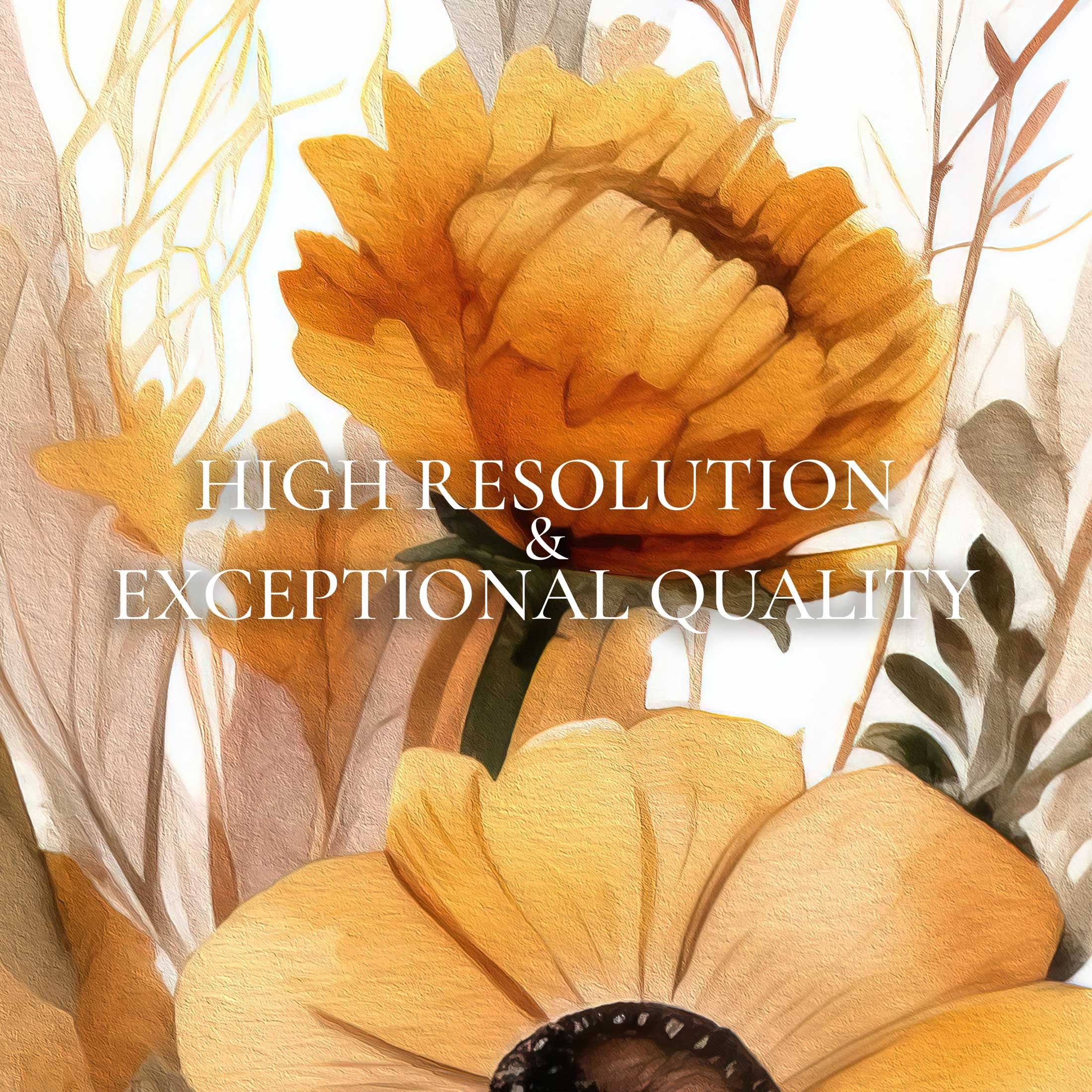 Watercolor Wildflower Art