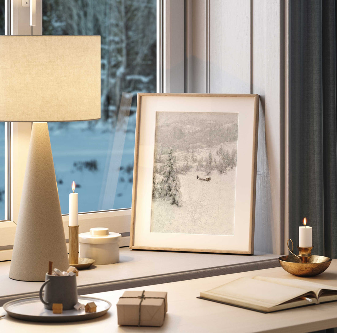 Snowy Winter Scene