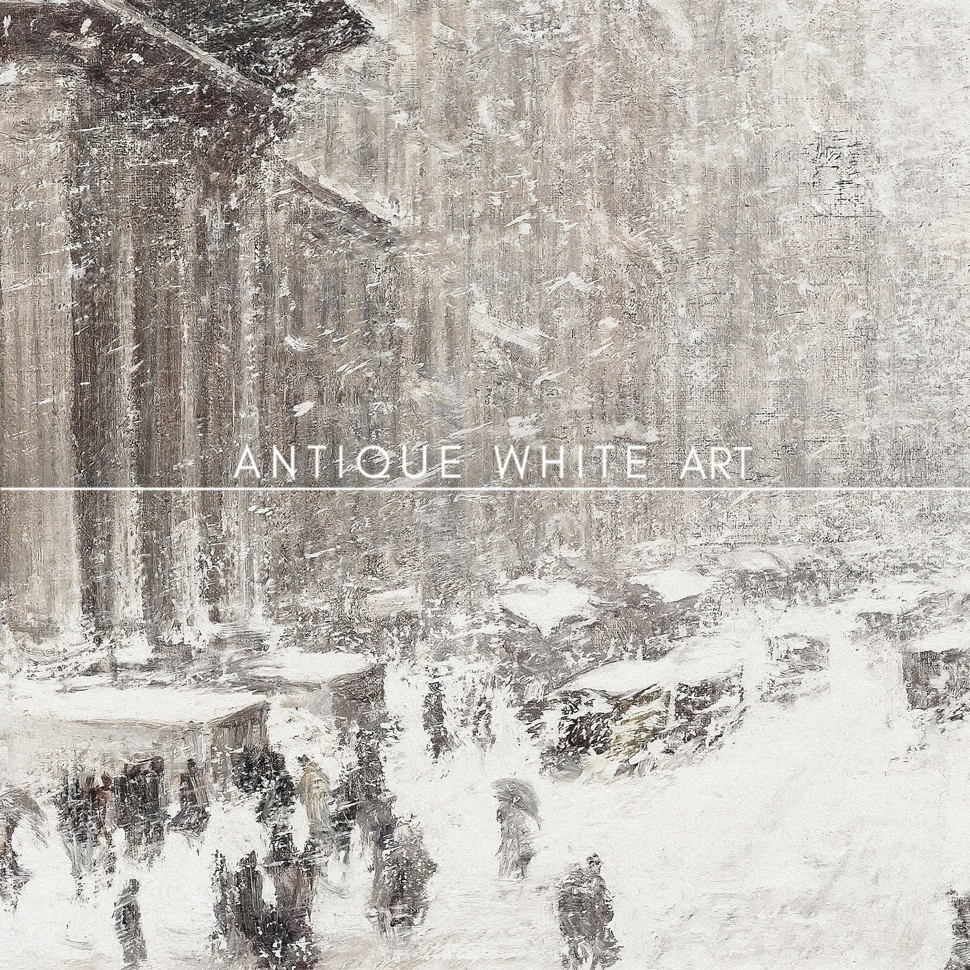 Snowy Day in the City