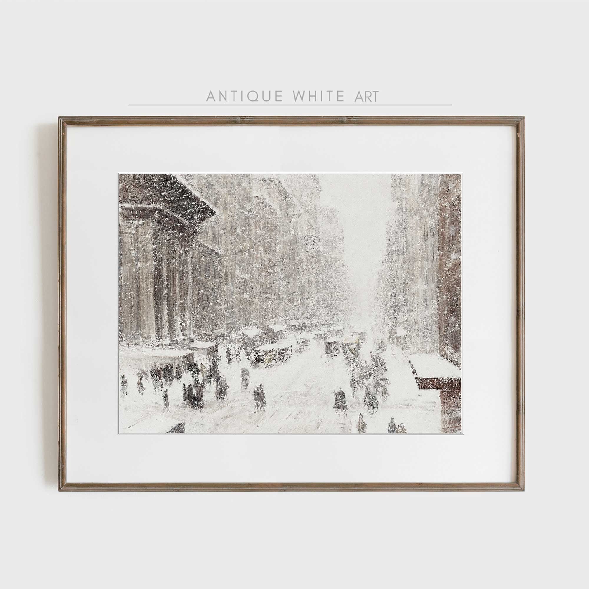 Snowy Day in the City