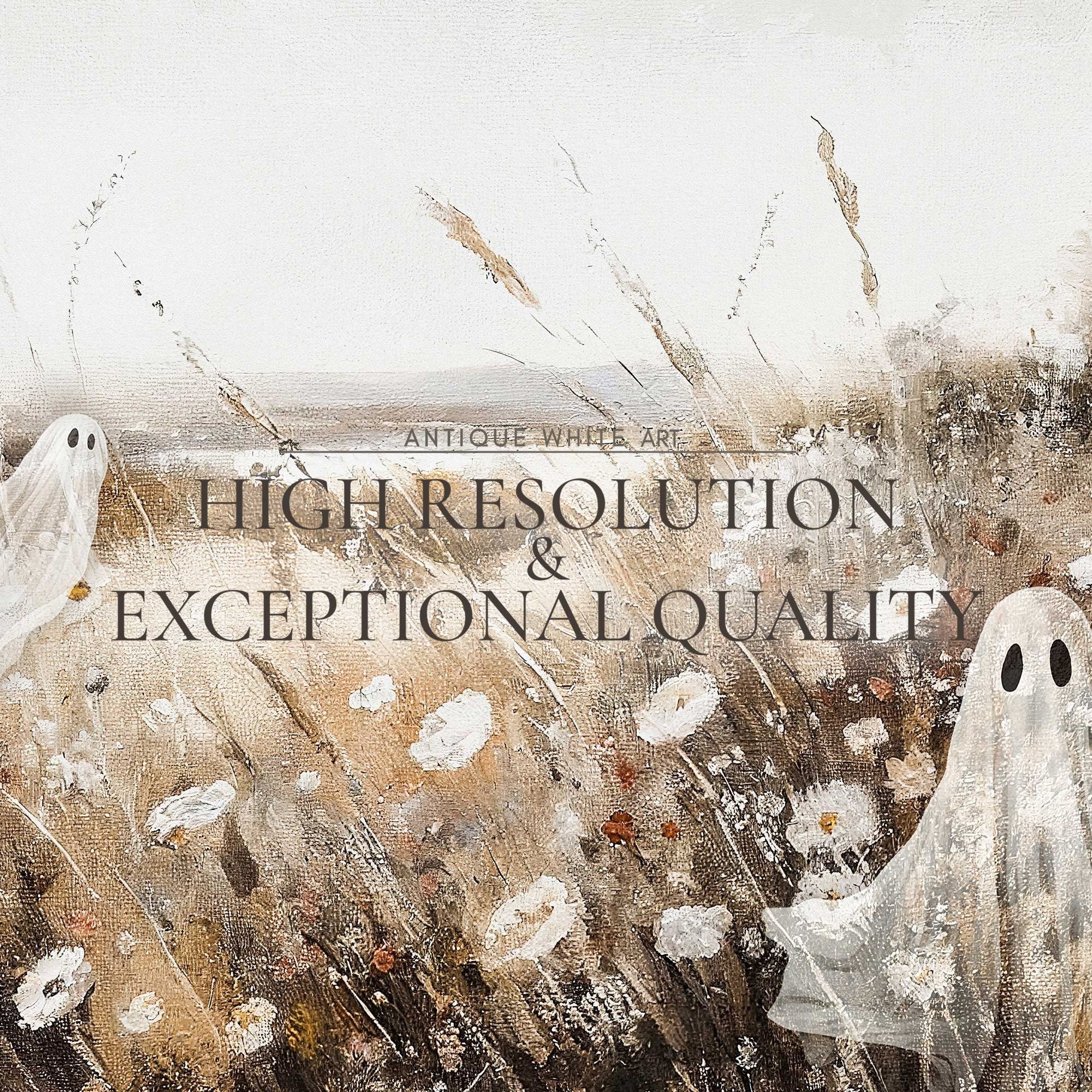 Ghosts in a Wildflower Field