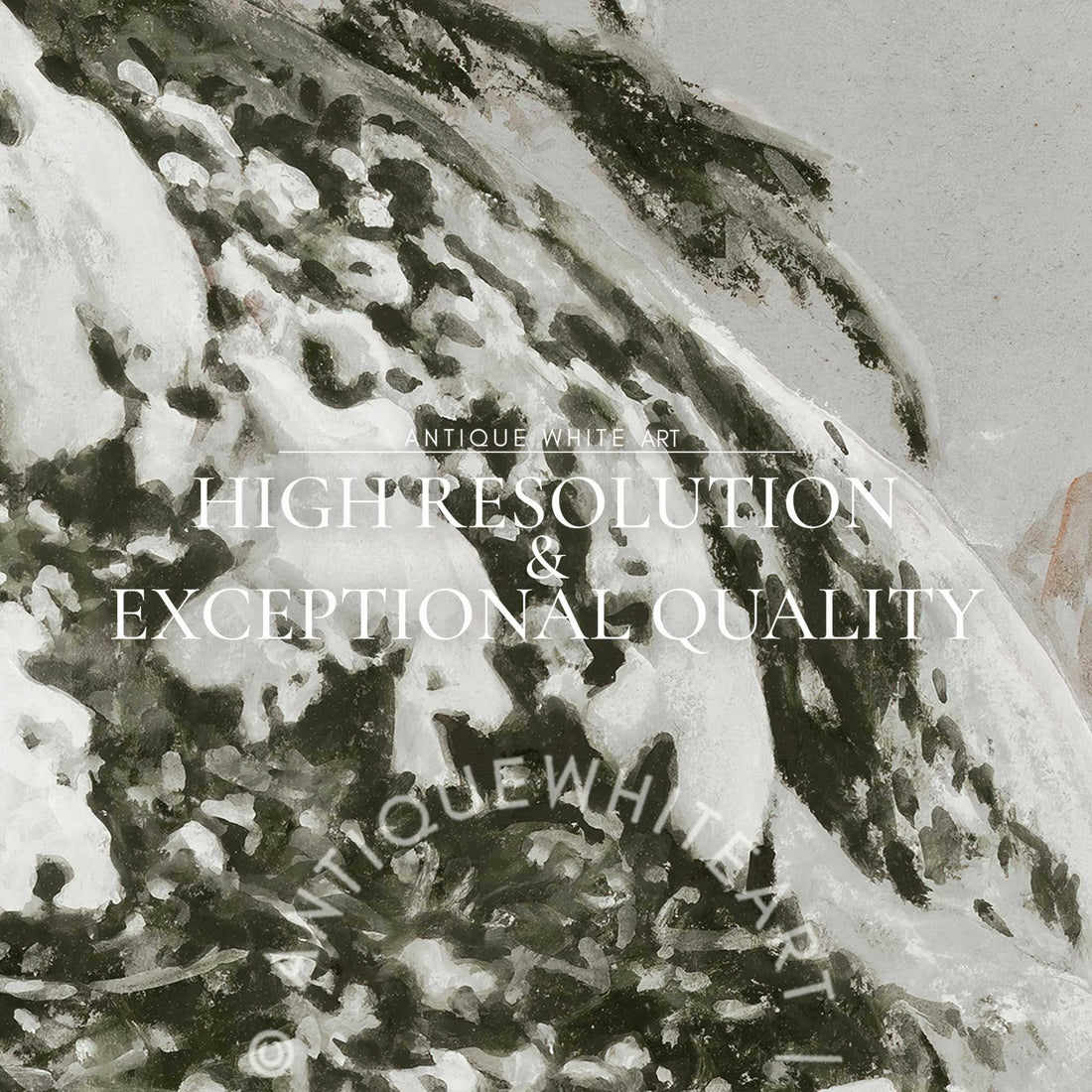 Snowy Winter Print