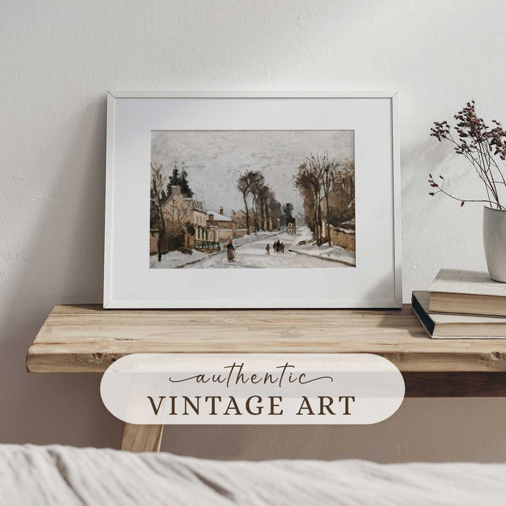 Vintage Winter Scene
