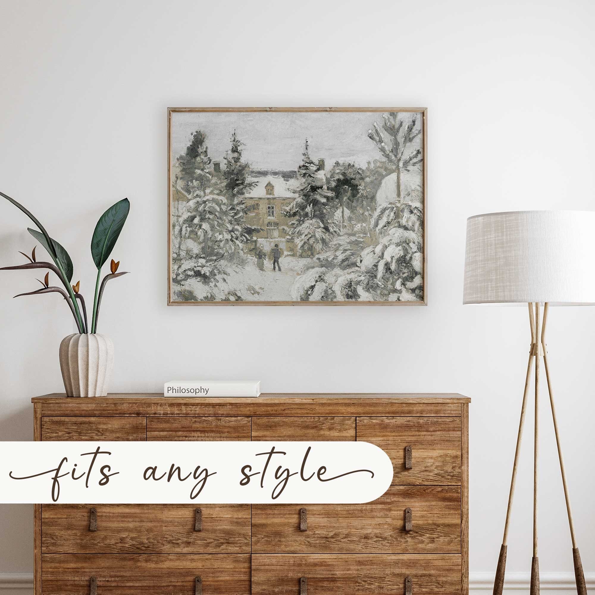 Vintage Winter Scene