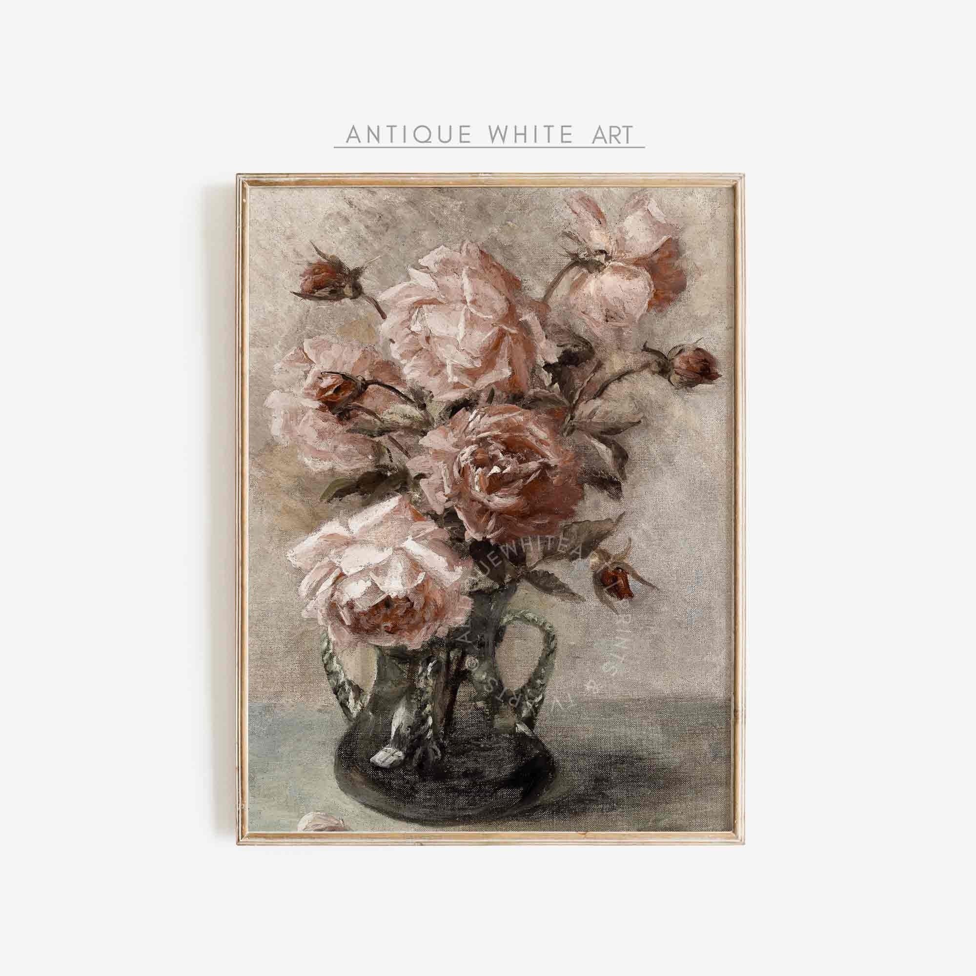 Muted Roses Still Life