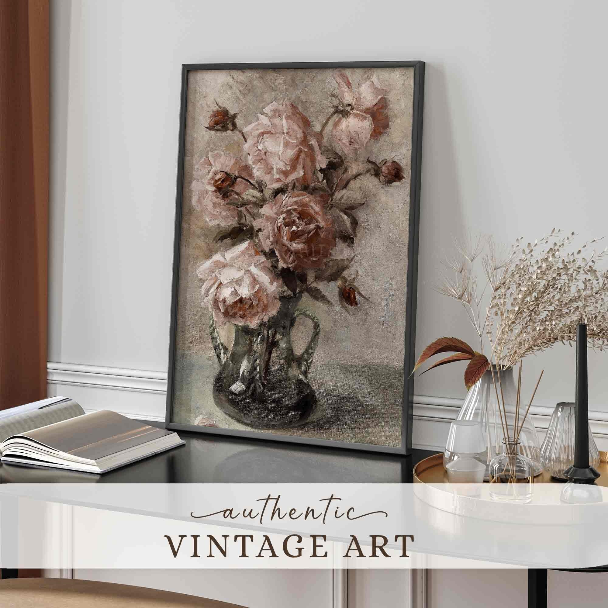 Muted Roses Still Life