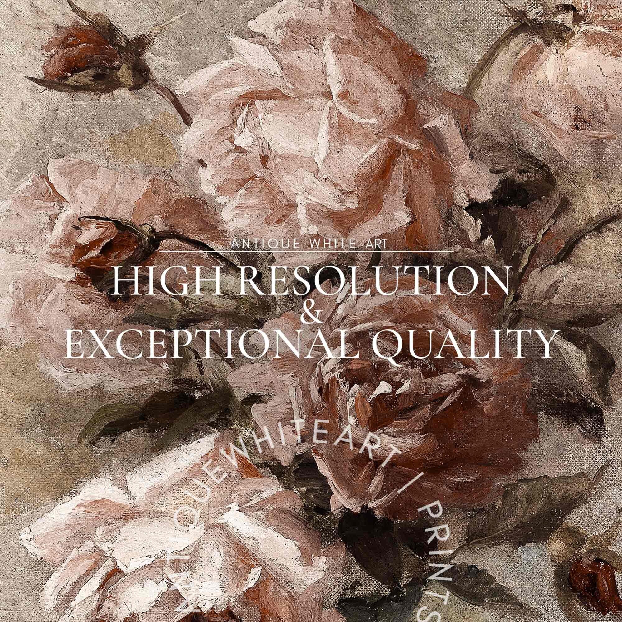 Muted Roses Still Life