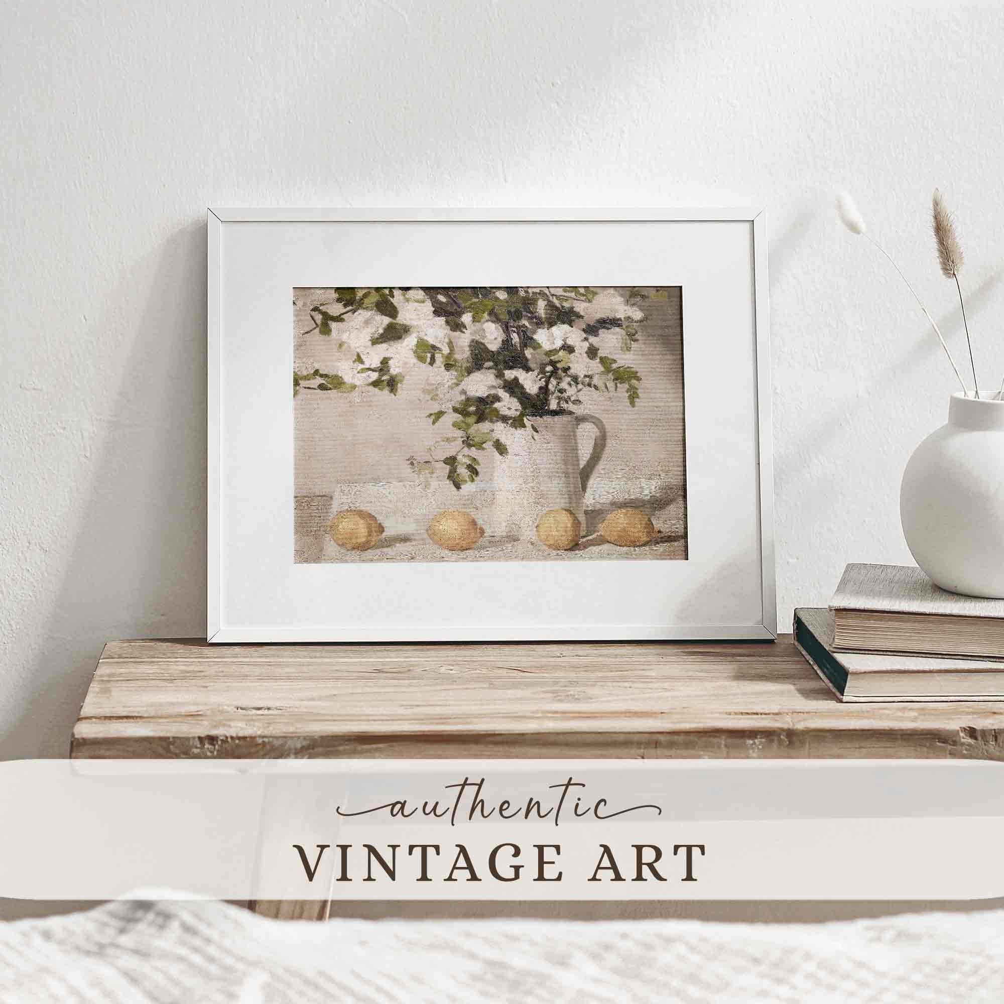 Still Life with Flowers and Lemons