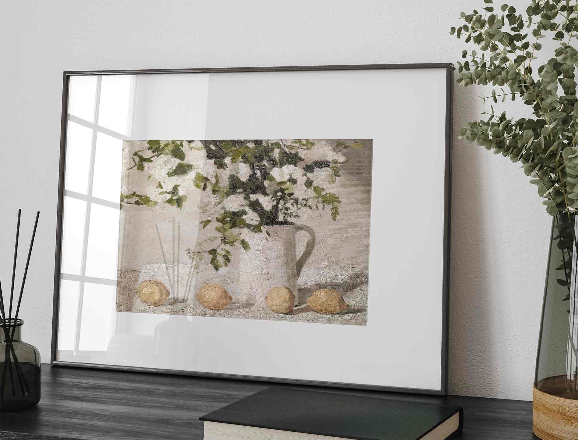 Still Life with Flowers and Lemons