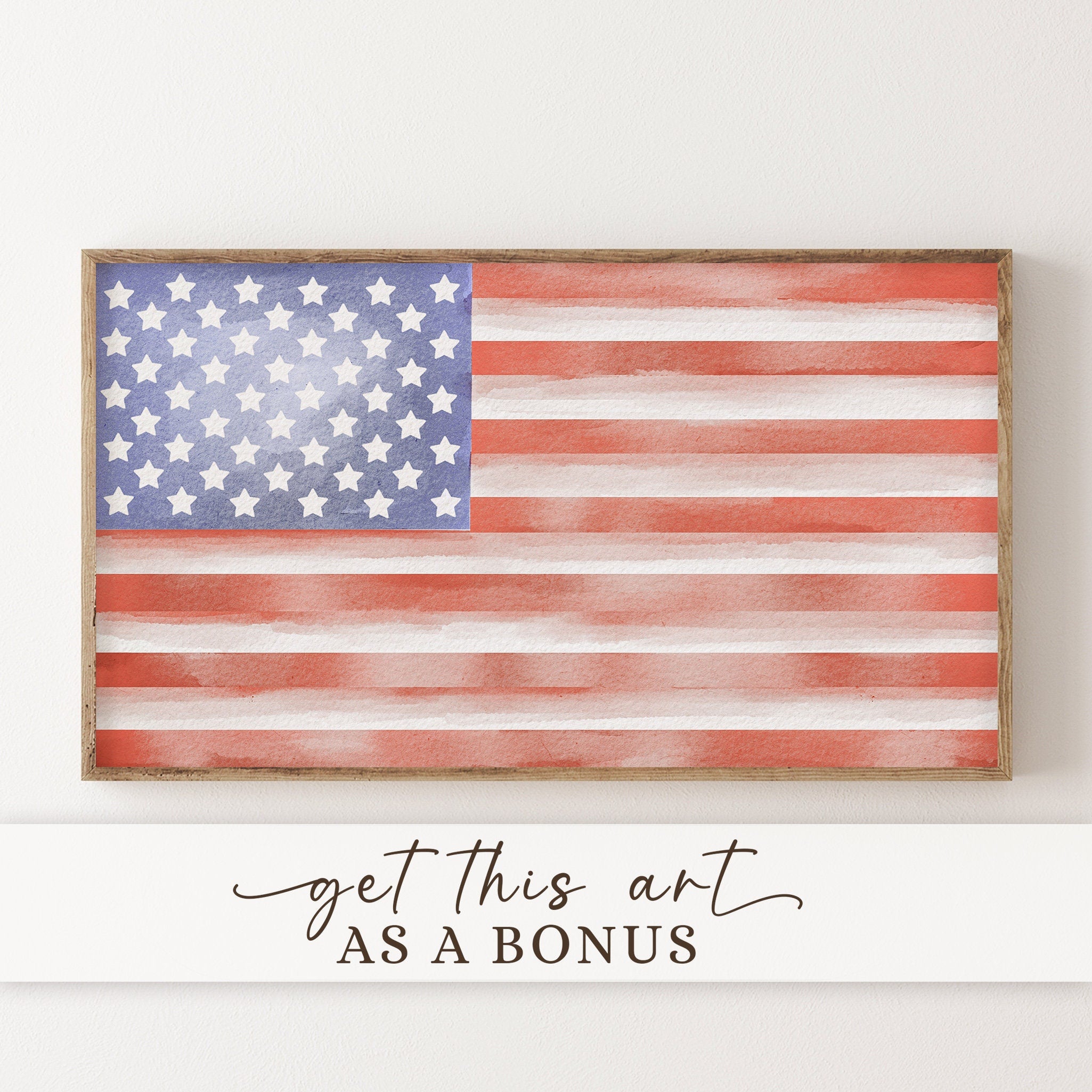 Fireworks Frame TV Art, 4th of July Art, Digital Download | TV430