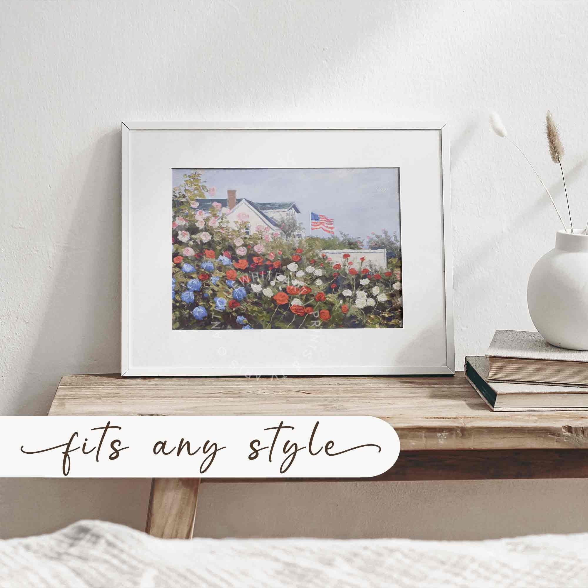 Patriotic Summer Garden