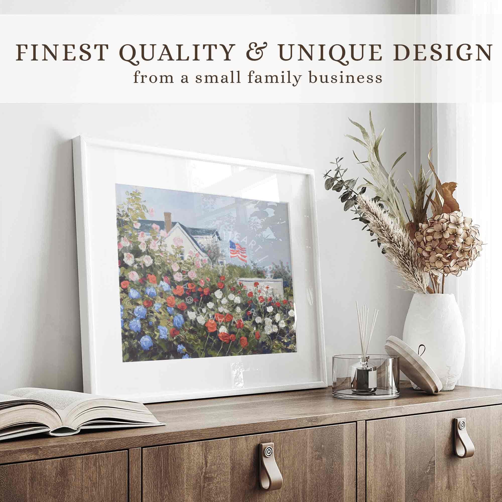 Patriotic Summer Garden