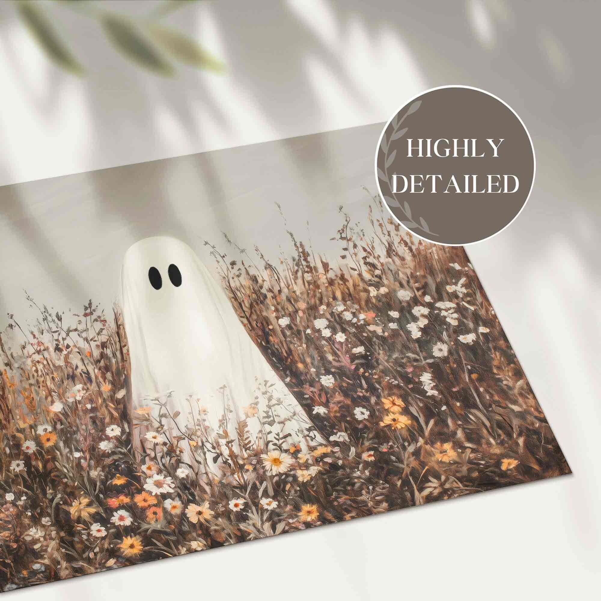 Ghost in a Wildflower Field